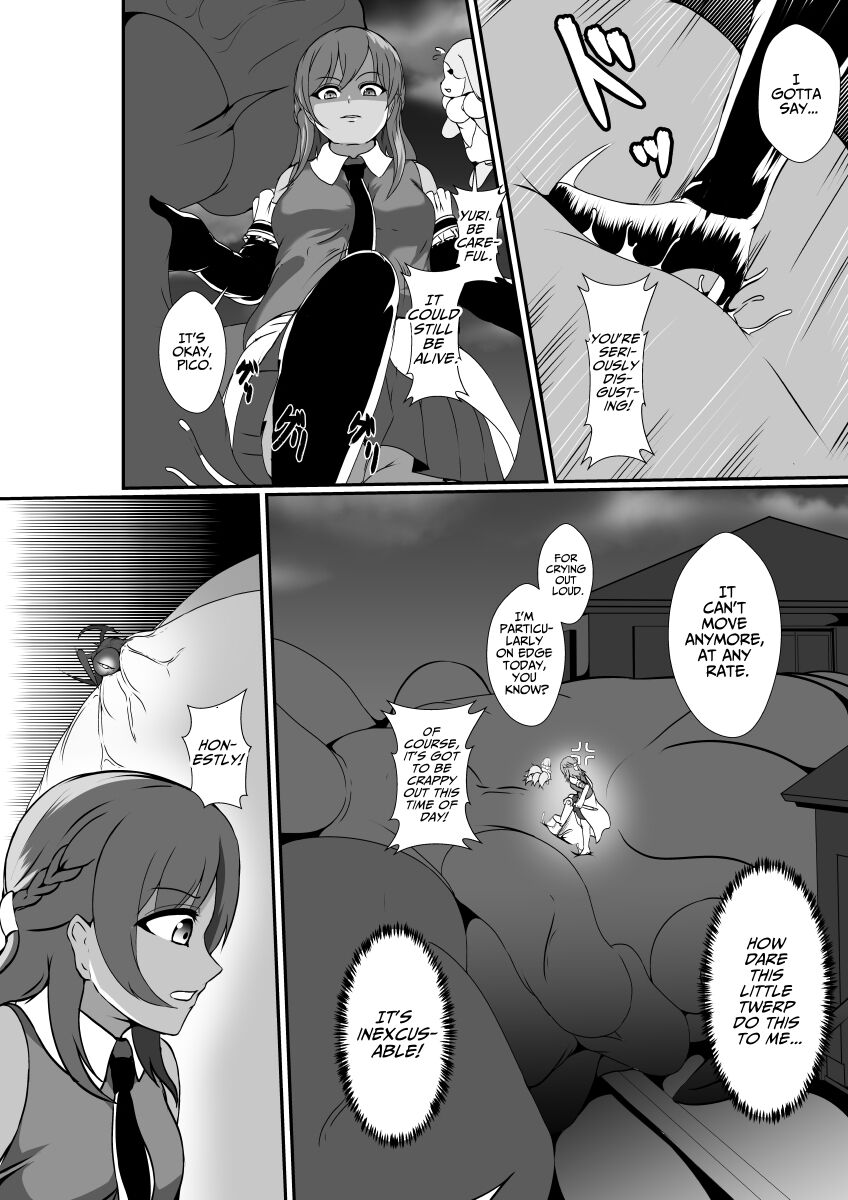 [Hyoui no Jikan] Futanari Injuu ni Kisei Sareta Mahou Shoujo | The Magical Girl Parasitized by a Futanari Sex Beast [English] [WonderTrade] image number 4
