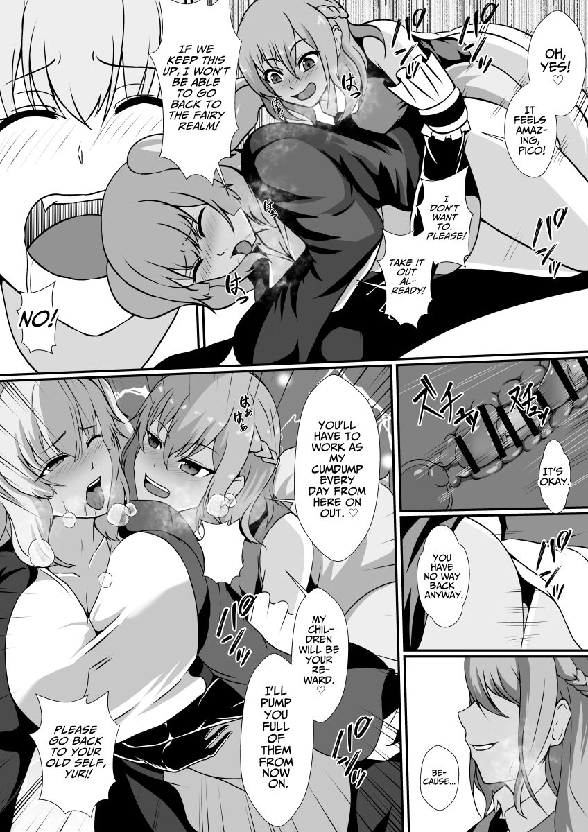 [Hyoui no Jikan] Futanari Injuu ni Kisei Sareta Mahou Shoujo | The Magical Girl Parasitized by a Futanari Sex Beast [English] [WonderTrade] image number 13