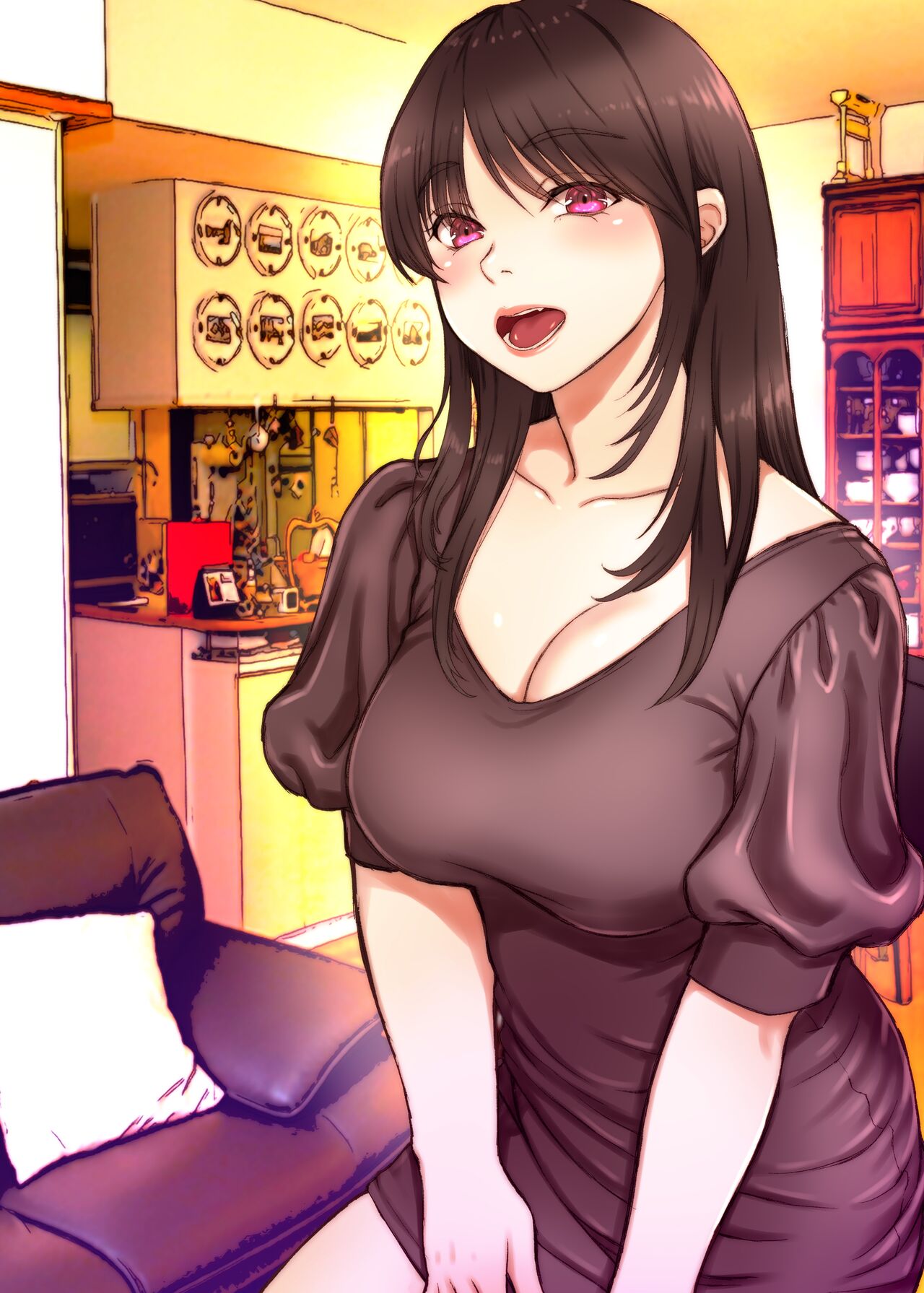 [Sonna no ato no Matsuri janai desuka (Morino.)] 3-nenme no Uwaki Onna Otto no Shinyuu no Kodane o Shiboru | Unfaithful Wife of Three Years - Draining My Husband's Best Friend's Sperm [English] [rubber_user] Bildnummer 33