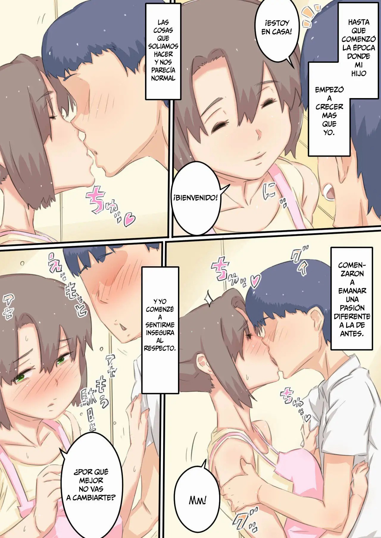 [Hirekatsu] Watashi ga Musuko no ○○ o Haramu made no... Wagaya no Jijou. | My Home Life That Led to Me Carrying My Son’s Child  [Spanish] image number 3