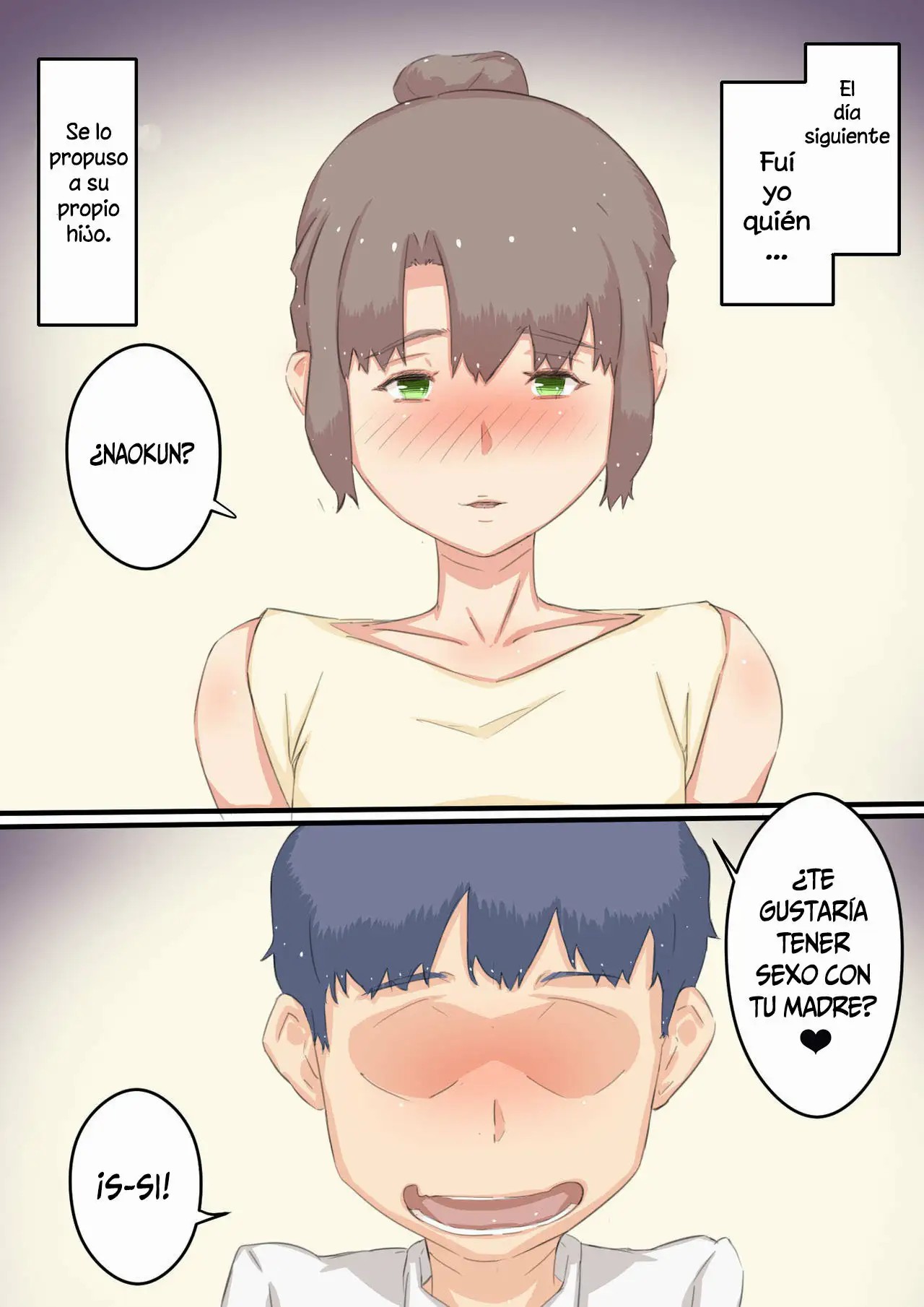 [Hirekatsu] Watashi ga Musuko no ○○ o Haramu made no... Wagaya no Jijou. | My Home Life That Led to Me Carrying My Son’s Child  [Spanish] image number 17