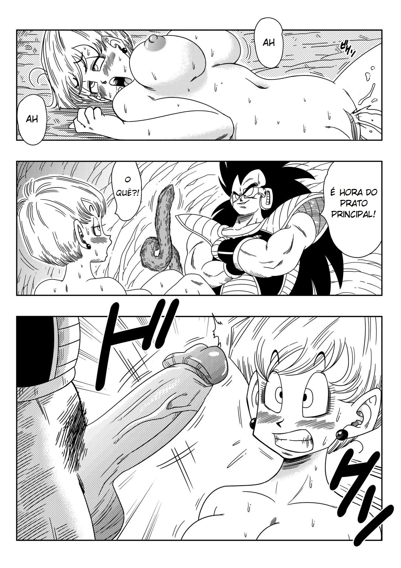 [Yamamoto] Warui Aniki - Bulma ga Yuukai Sarete! | O Irmão do Mal (Dragon Ball Z) [Portuguese-BR] 13eme image