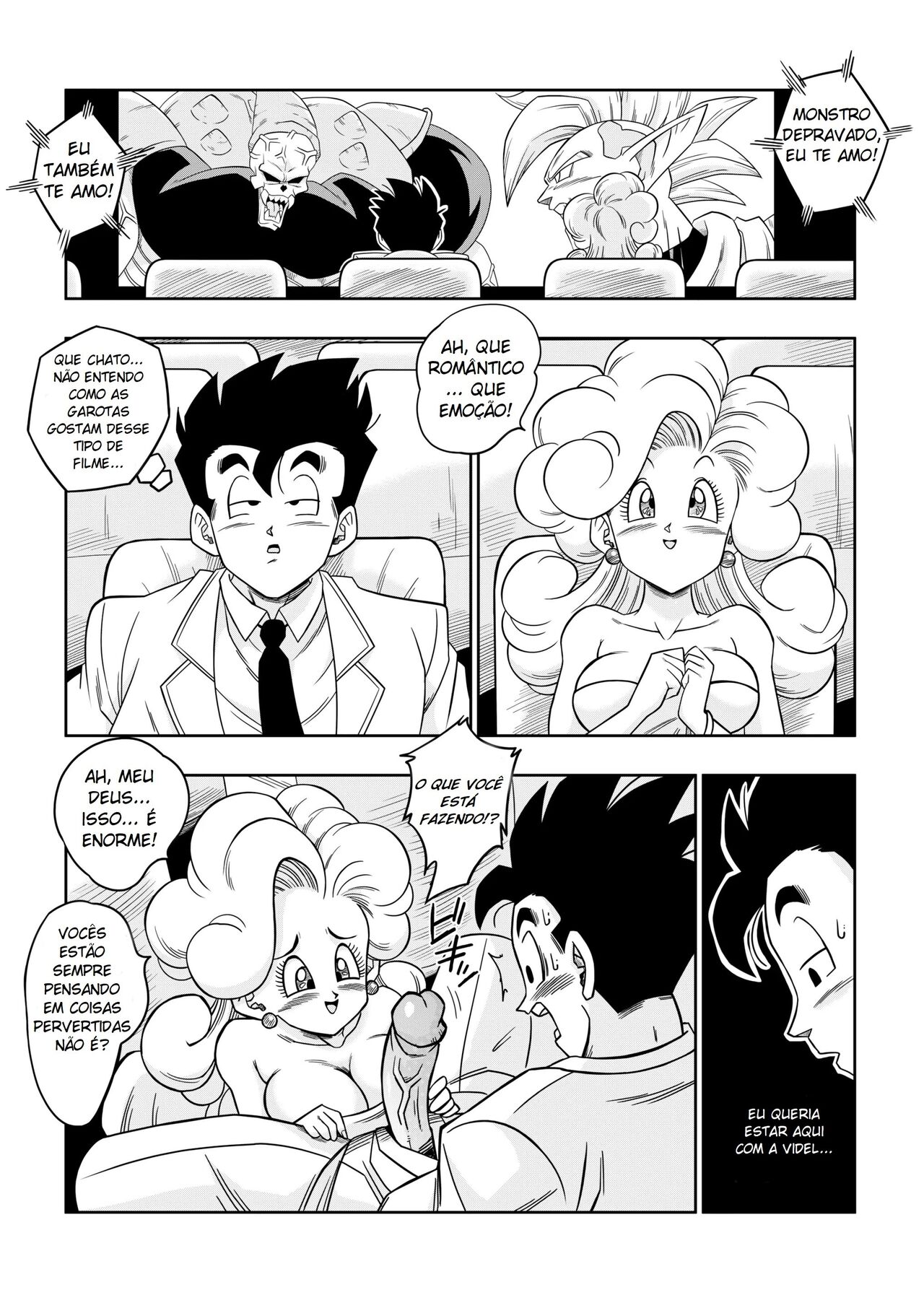 [Yamamoto Doujin (Yamamoto)] DagonBall - Love Triangle Z 6 (Dragon Ball Z) [Portuguese-BR] [Decensored] изображение № 5