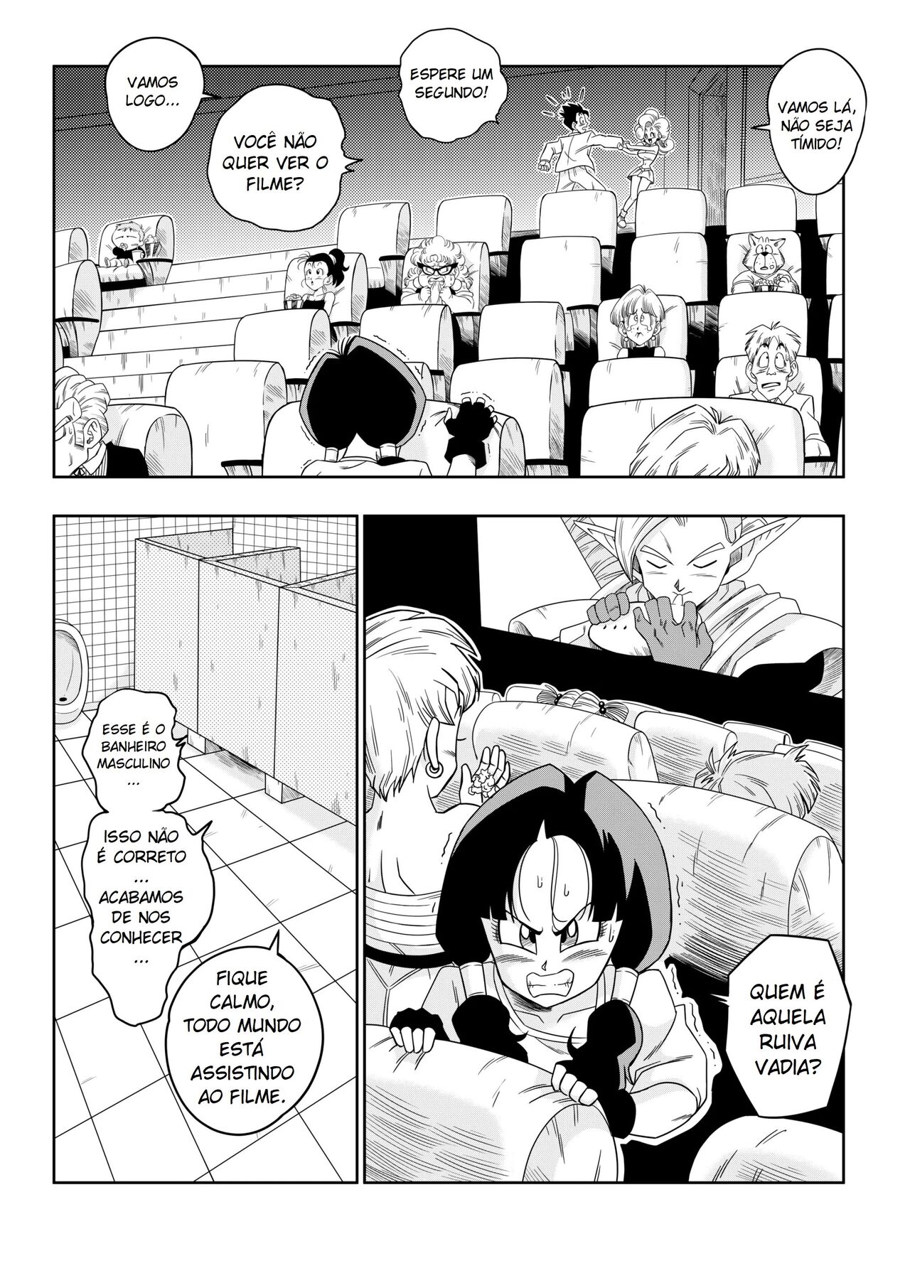 [Yamamoto Doujin (Yamamoto)] DagonBall - Love Triangle Z 6 (Dragon Ball Z) [Portuguese-BR] [Decensored] imagen número 9