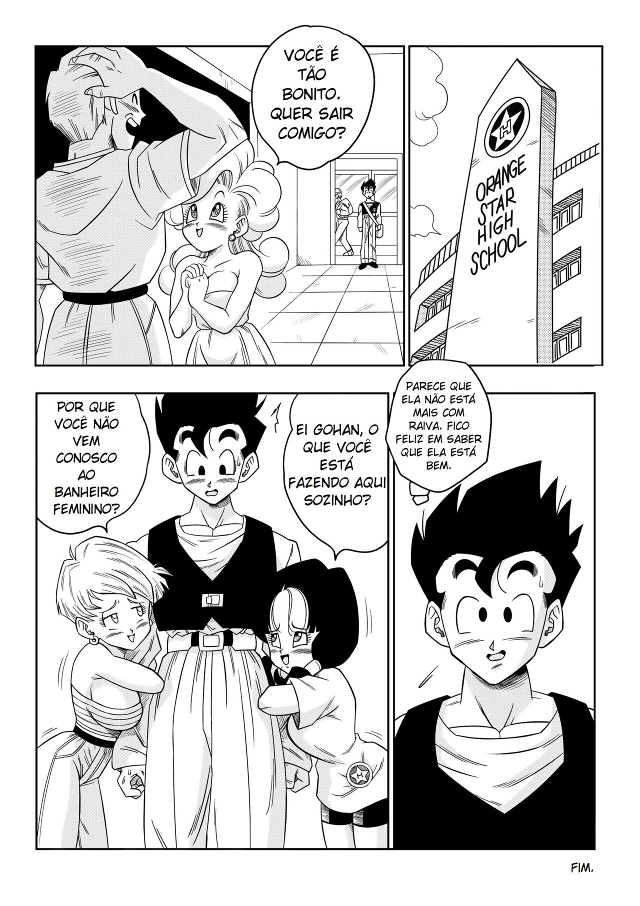 [Yamamoto Doujin (Yamamoto)] DagonBall - Love Triangle Z 6 (Dragon Ball Z) [Portuguese-BR] [Decensored] изображение № 21