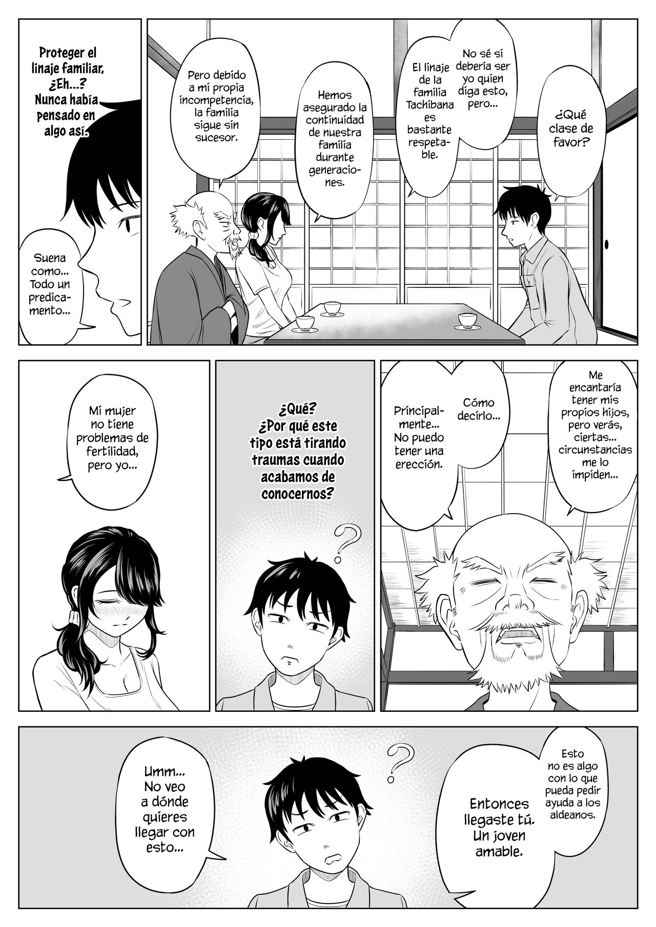 [Date Roku] Ore ga Dairi Tanetsuke Suru Koto ni Natta Hitozuma Tachibana Shizuka-san wa Nannimo Shiranai! | Shizuka Tachibana El ama de casa que recibe mis donaciones de esperma. ¡¡No sabe una maldita cosa!! [Spanish] [NeoDark Fansub] numero di immagine  16