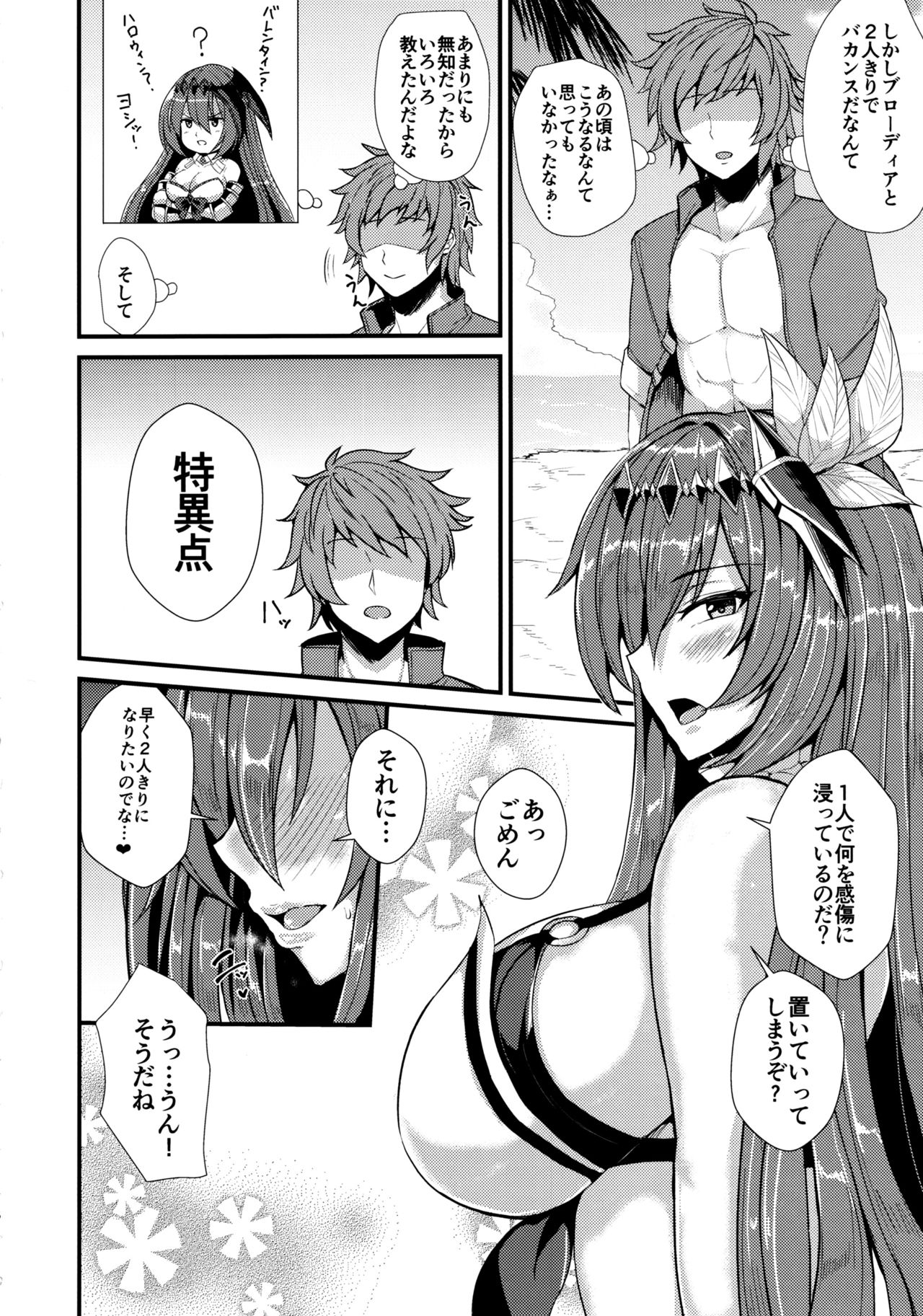 (C97) [Ashima Sandou (Ashima Takumi)] Brodia to Bakansu (Granblue Fantasy) 이미지 번호 4