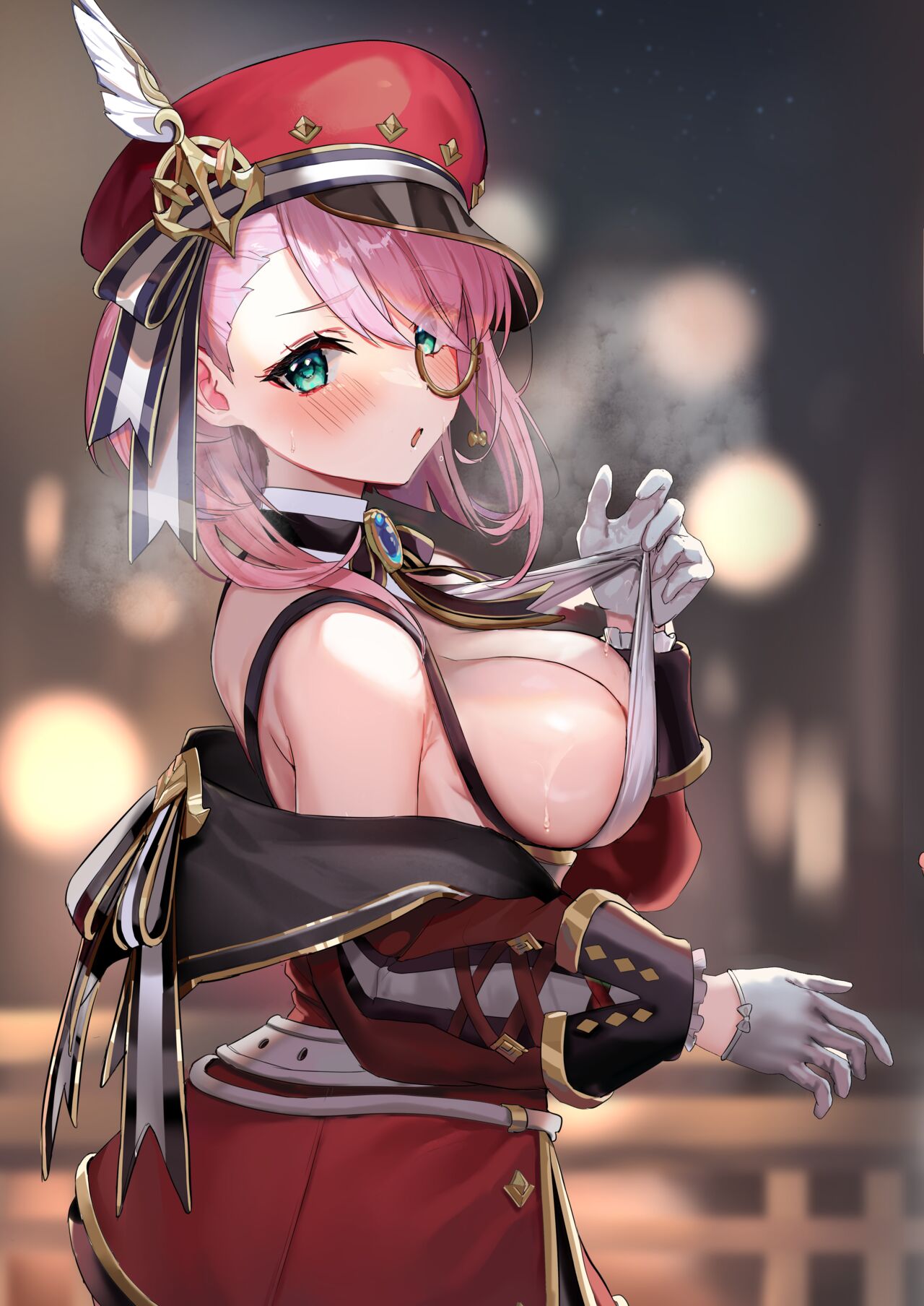 (C103) [Yabatani Land (Homina Mia)] Genshin Joshi Shoubu Shitagi Ecchi Hon 2 (Chinese) Bildnummer 9