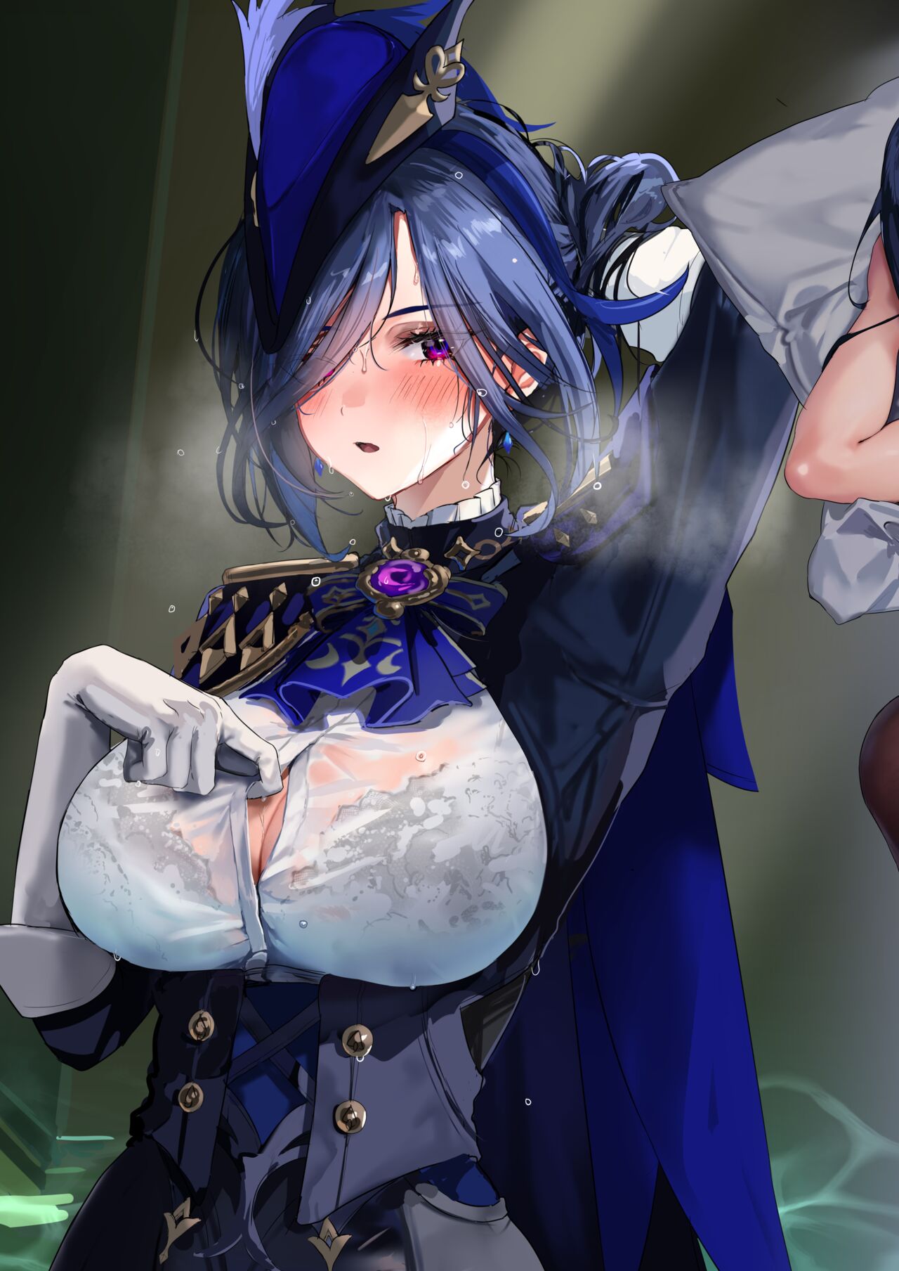 (C103) [Yabatani Land (Homina Mia)] Genshin Joshi Shoubu Shitagi Ecchi Hon 2 (Chinese) Bildnummer 13