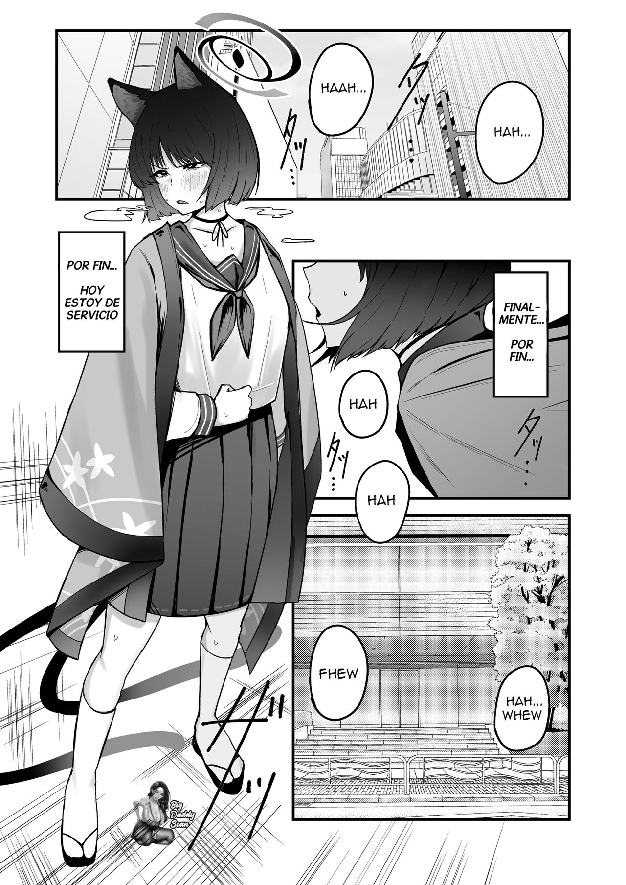 [Fujinoe Honpo (Fujinoe13B)] Kikyou no Shiriana | El Trasero De Kikyo (Blue Archive) [Spanish] [BigDaddy Scan] [Digital image number 3