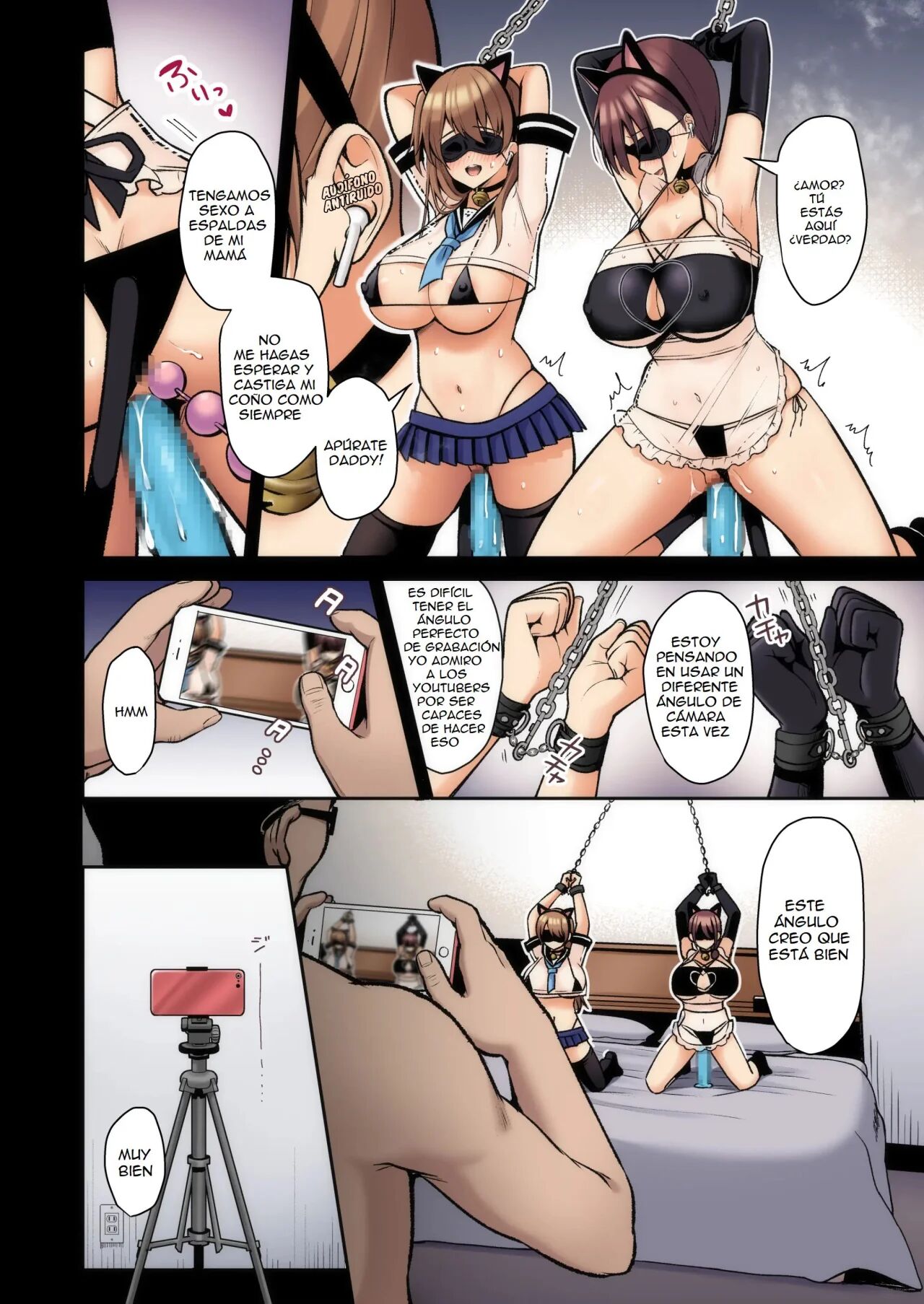 [Ichigo Crown (Yuzuri Ai)] Himitsu 4 [Spanish] [EvilGuillotine] [Digital] [Colorized] 画像番号 3