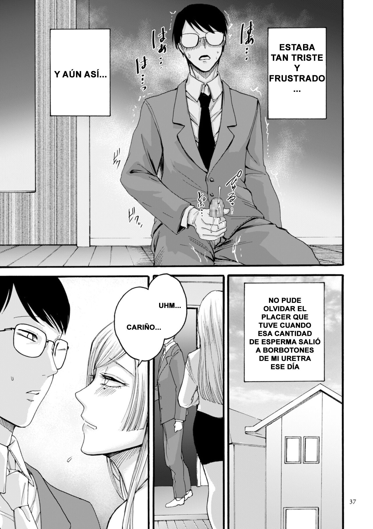 [AC Hasebe] Anata wa Soko de Mitenasai Cap. 1-2 [Spanish] [Translations Alexis Mejia] [Digital] image number 37