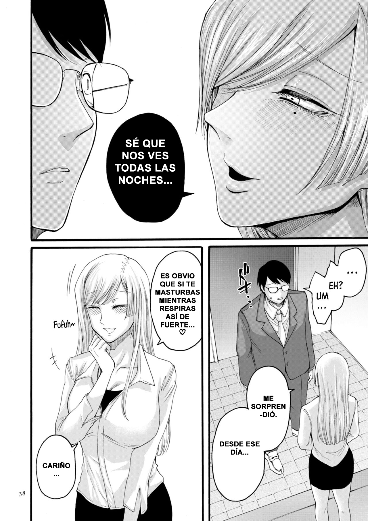 [AC Hasebe] Anata wa Soko de Mitenasai Cap. 1-2 [Spanish] [Translations Alexis Mejia] [Digital] image number 38