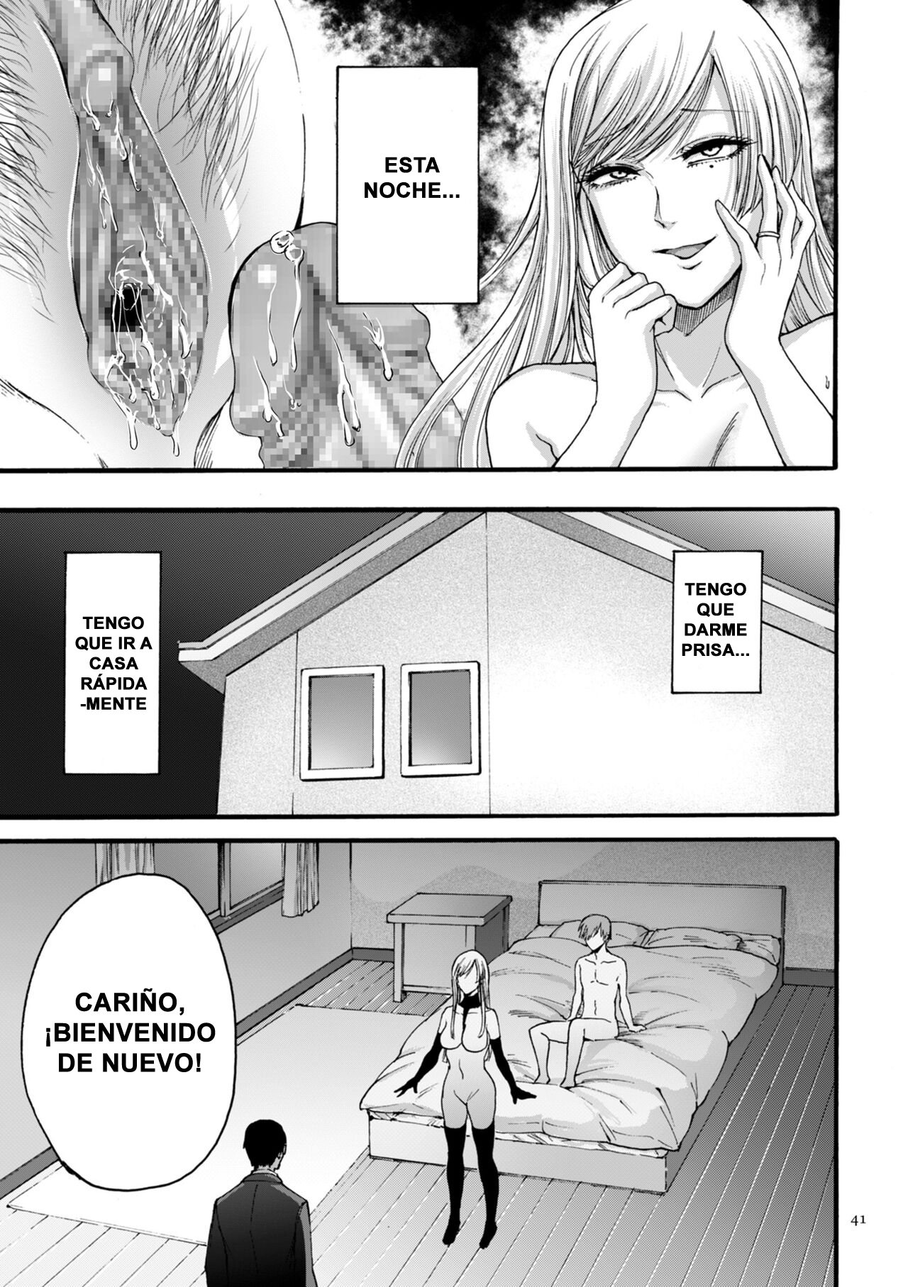 [AC Hasebe] Anata wa Soko de Mitenasai Cap. 1-2 [Spanish] [Translations Alexis Mejia] [Digital] image number 41