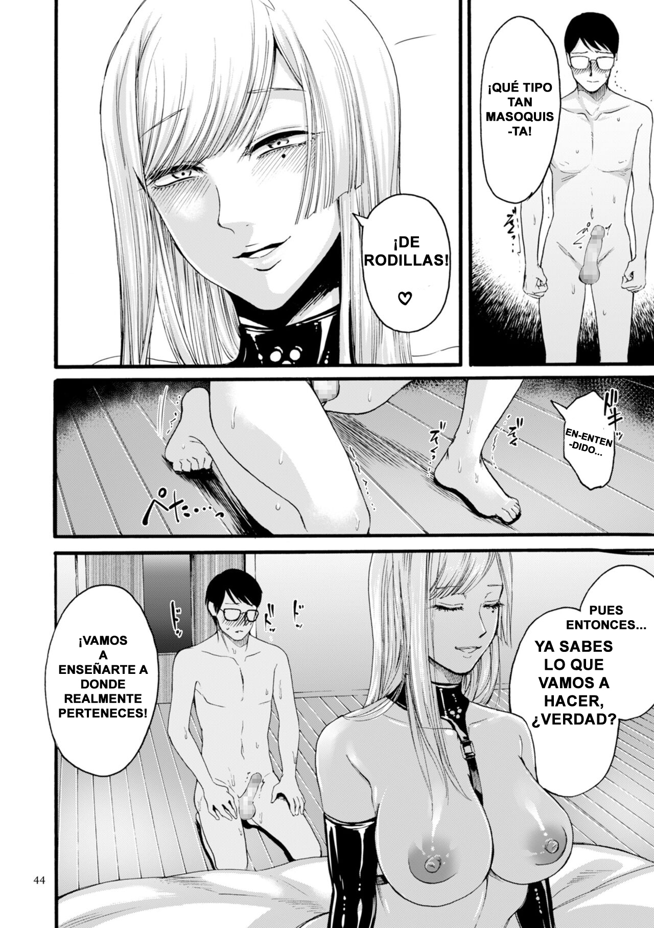 [AC Hasebe] Anata wa Soko de Mitenasai Cap. 1-2 [Spanish] [Translations Alexis Mejia] [Digital] image number 44