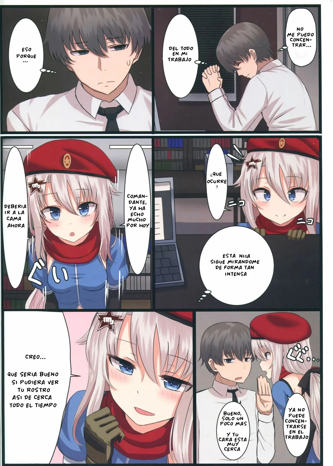 (C95) [LAB CHICKEN (Yakob)] 9A-91-chan wa Shikikan to Chomechome Shitai! | ¡9A-91-chan Quiere hacer Cosas Sucias con el Comandante! (Girls' Frontline) [Spanish] [ElectricBoogalooFB] image number 3