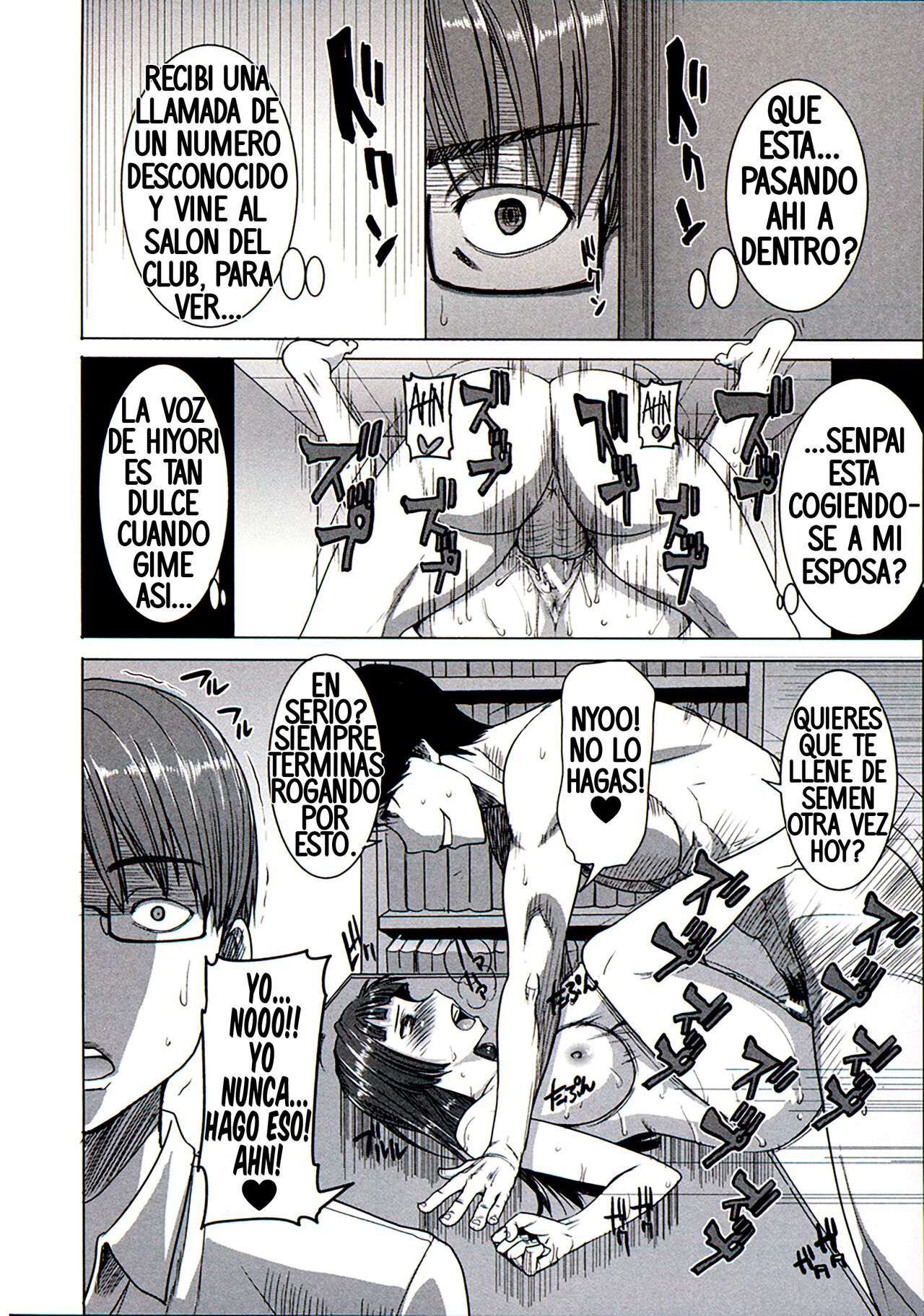 [Tanaka Aji] Gakusei-zuma Unsweet Mihiragi Hiyori Another (Ane Unsweet - Mihiragi Hiyori +) [Spanish] [KINGBAK] numero di immagine  4