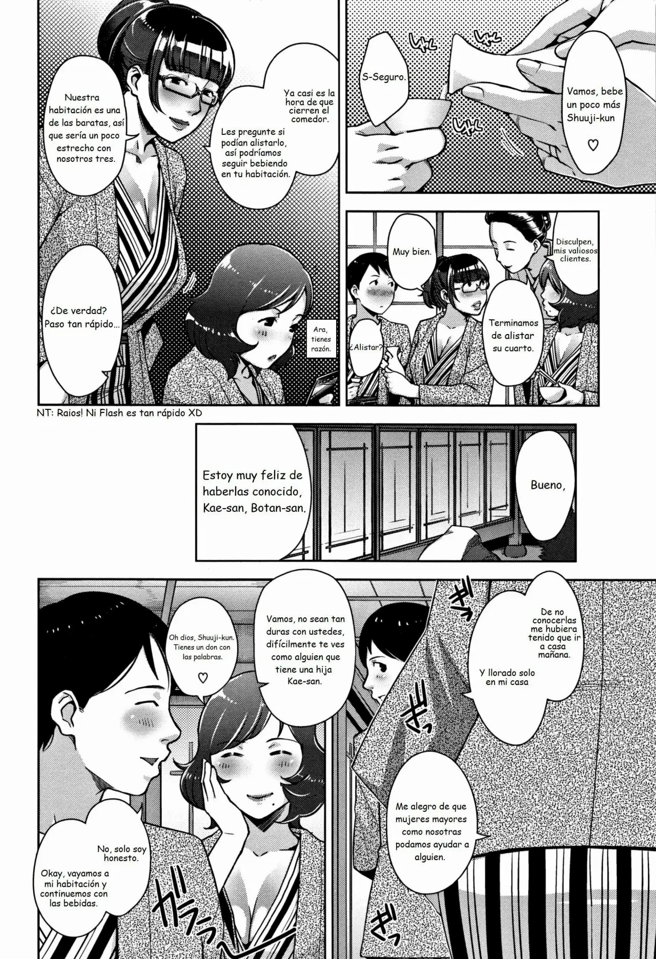 [Sugi G] Travel Trouble (Kanjyuku Chijyo)  [Spanish] image number 4