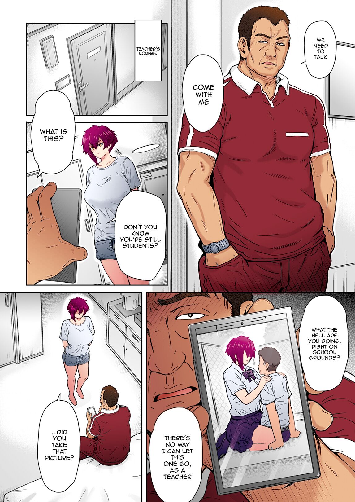 [Eight Beat (Itou Eight)] Fuaiso de Senotakai Kanojo ga Ore no Shiranai Ma ni… -  My Unfriendly Tall Girlfriend Became Like That Behind My Back [English] {Doujins.com} [Digital] 이미지 번호 9