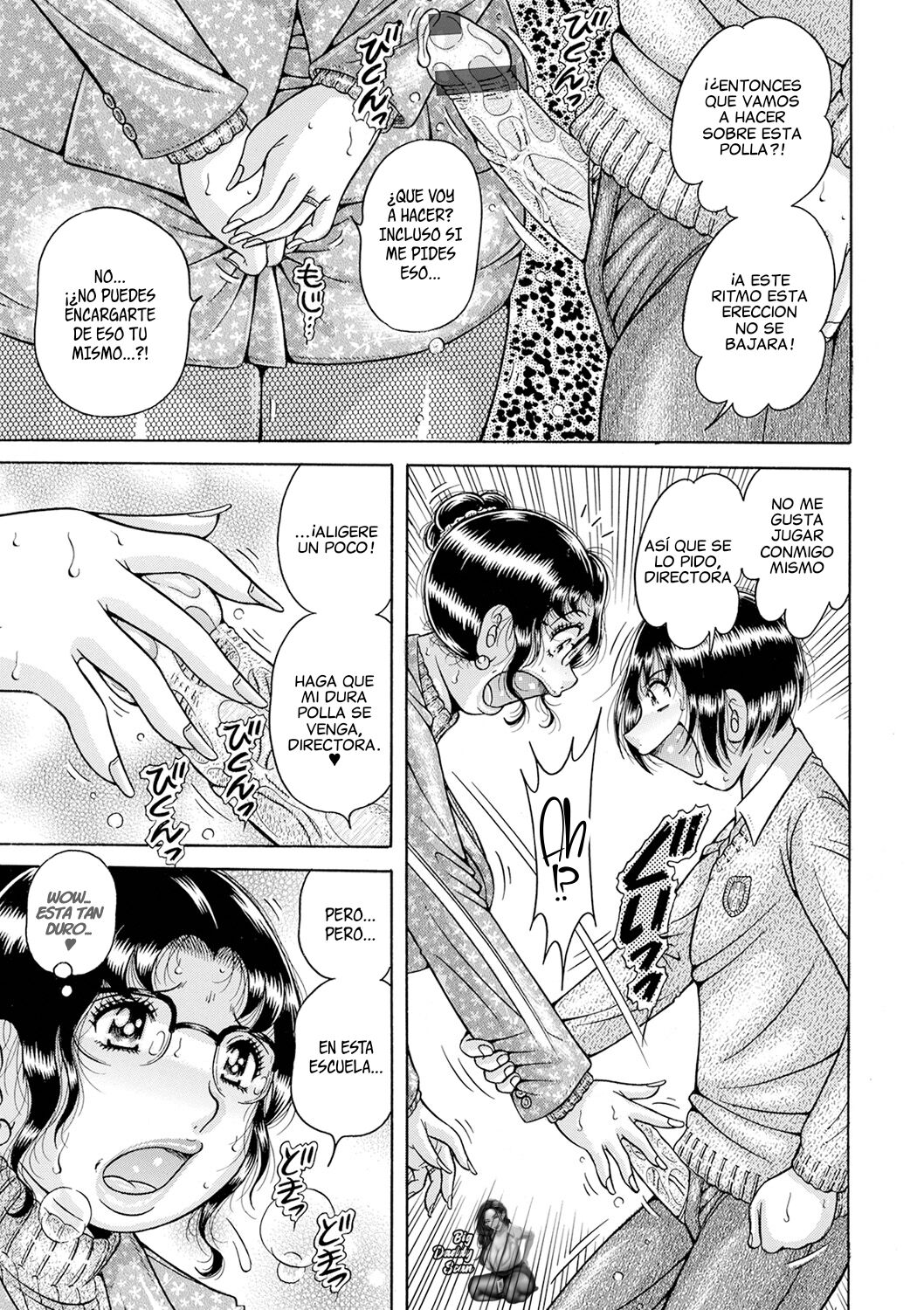 [Umino Sachi] Gakkou... | Escuela... (WEB Ban COMIC Gekiyaba! Vol. 144) [Spanish] [BigDaddy Scan] 画像番号 5