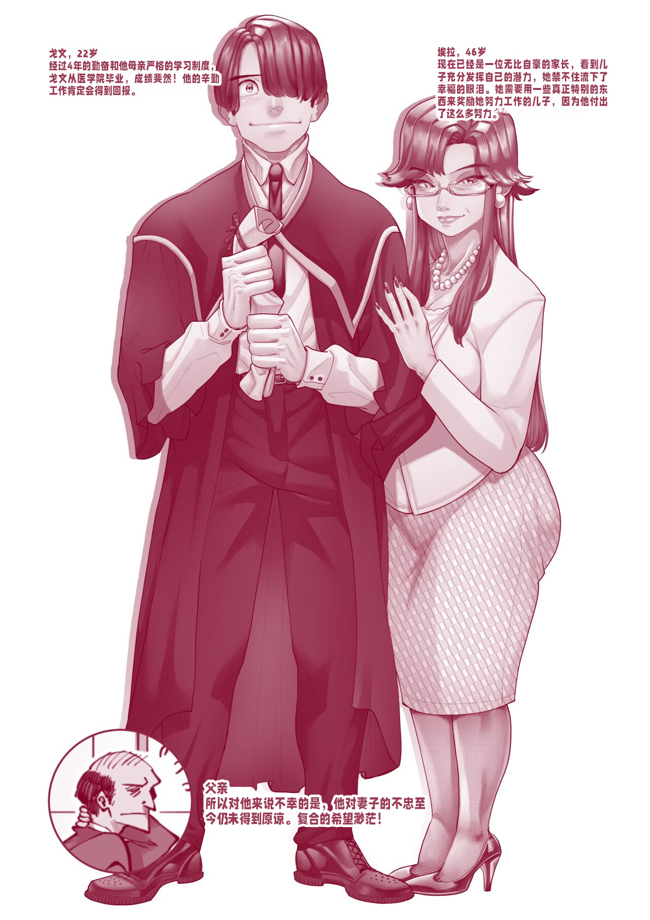 [Aarokira] A Strict Mother's Pride and Joy [Chinese] imagen número 2