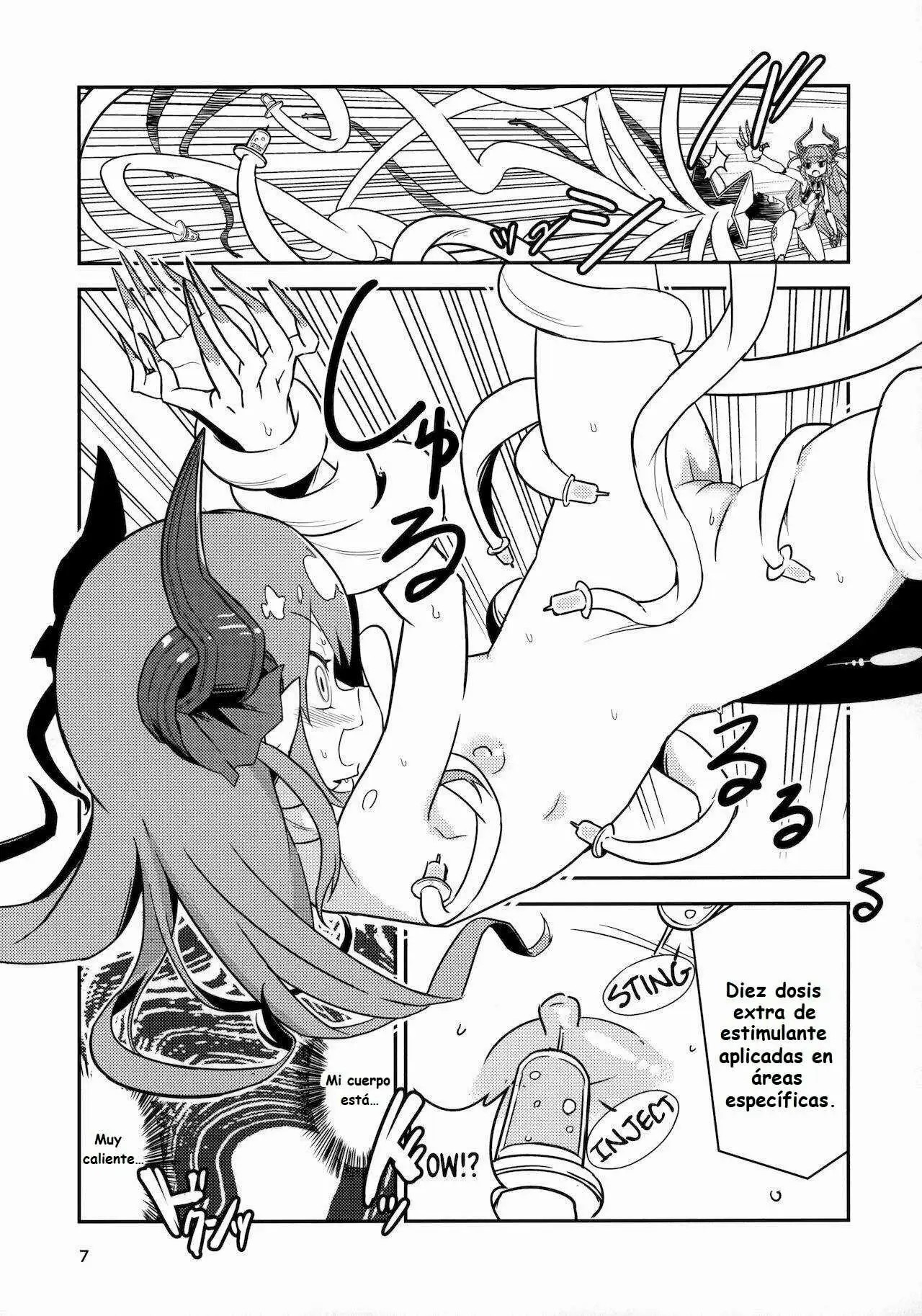 (C96) [Macaroni Size (Tandori Kagura)] Eliza VS Futanari Mecha-Eliza (Fate/Grand Order)  [Spanish] numero di immagine  6