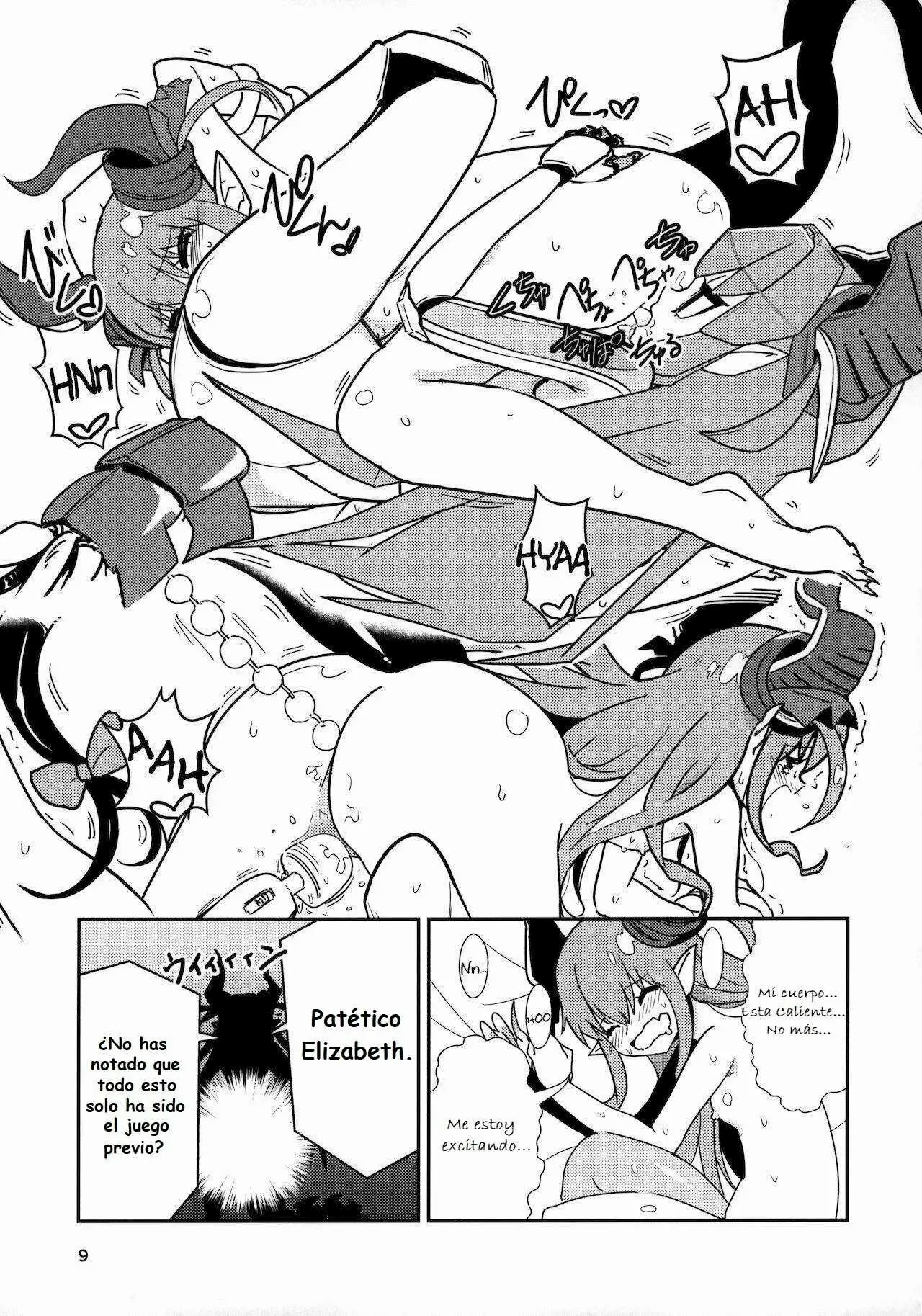 (C96) [Macaroni Size (Tandori Kagura)] Eliza VS Futanari Mecha-Eliza (Fate/Grand Order)  [Spanish] numero di immagine  8