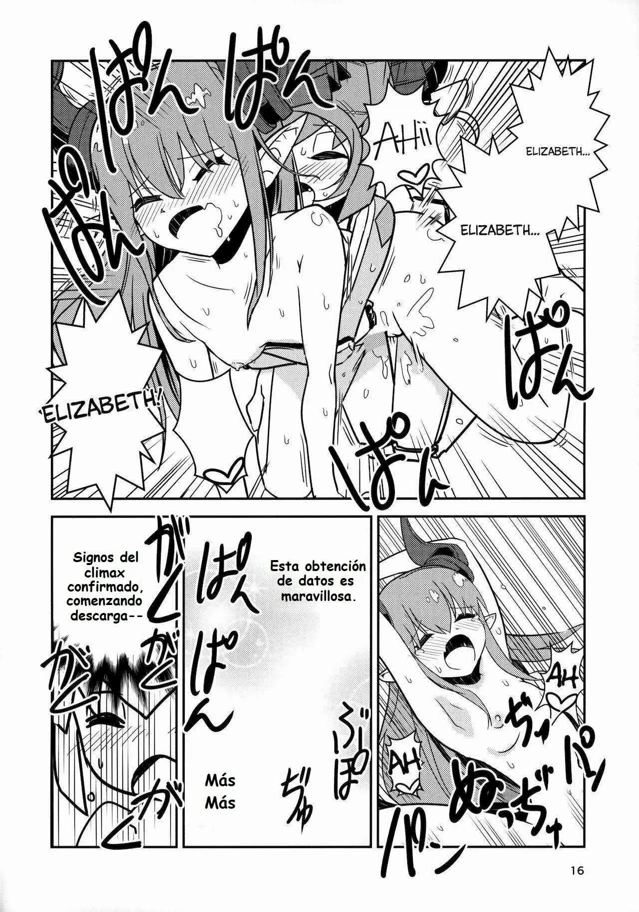 (C96) [Macaroni Size (Tandori Kagura)] Eliza VS Futanari Mecha-Eliza (Fate/Grand Order)  [Spanish] numero di immagine  15