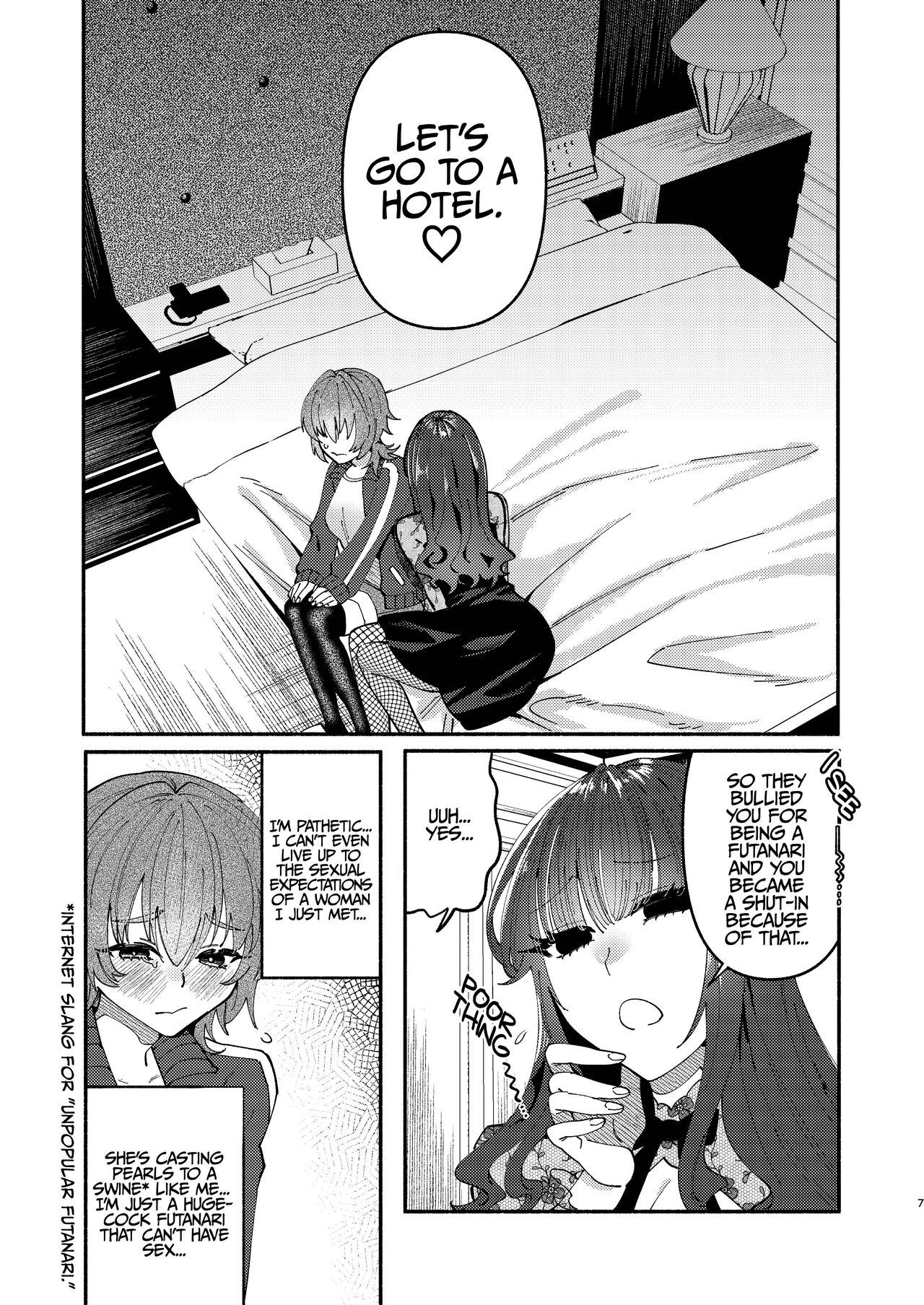 [Hidarimigi (Nitouhen)] A Futanari Gets Picked-Up, Deep-kissed, & Fucked Into Marriage By An Older Lady [English] [Iulius] 이미지 번호 6