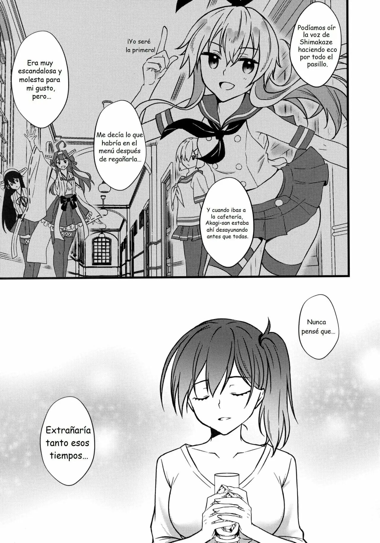 (C99) [VALRHONA (Mimamui)] Thinking Out Loud (Kantai Collection -KanColle-) 1 y 2 [Spanish] 图片编号 23