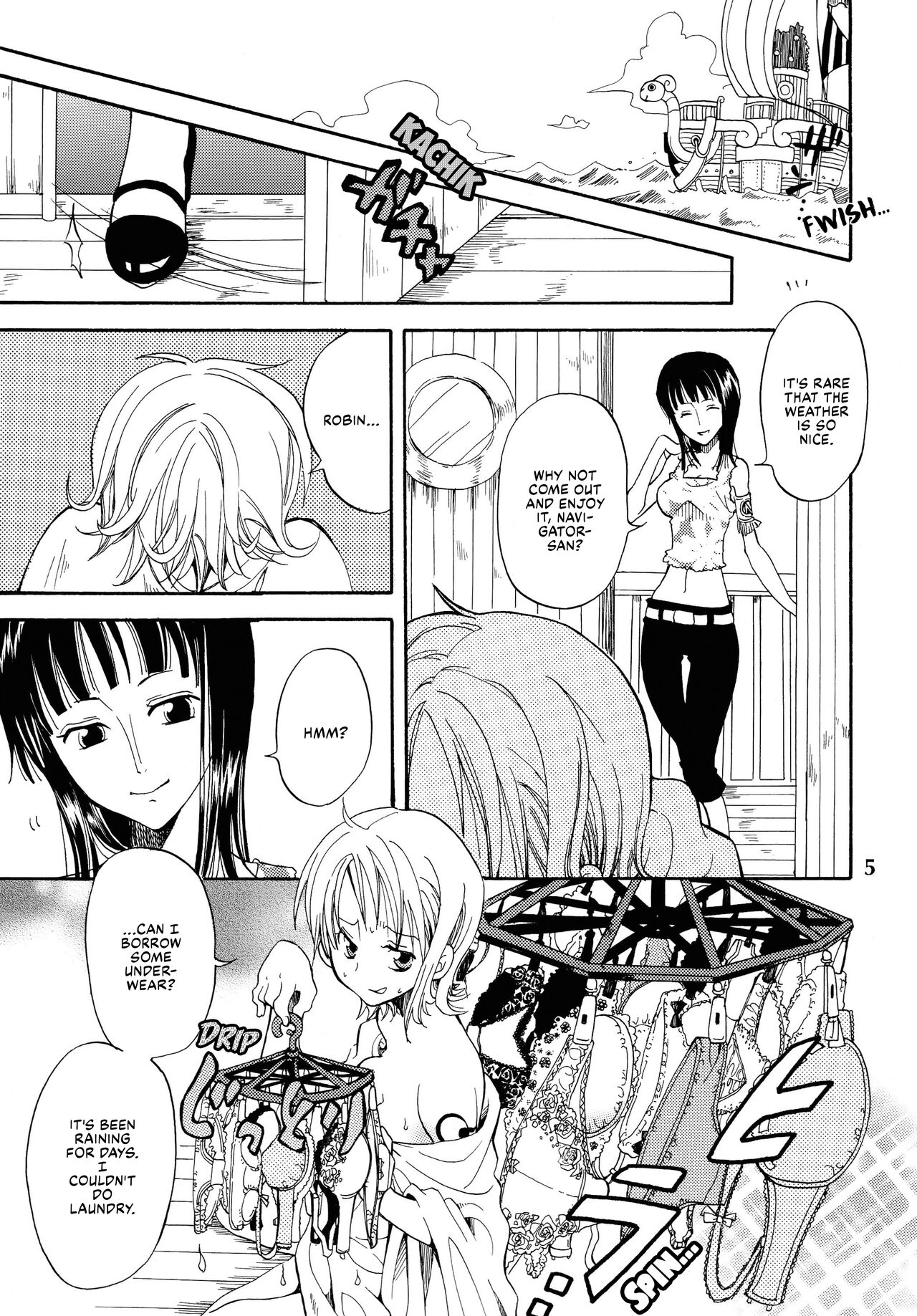 [Kurione-sha (YU-RI)] Zoro-Nami ★ Sairoku (One Piece) [Digital] [English] 이미지 번호 5