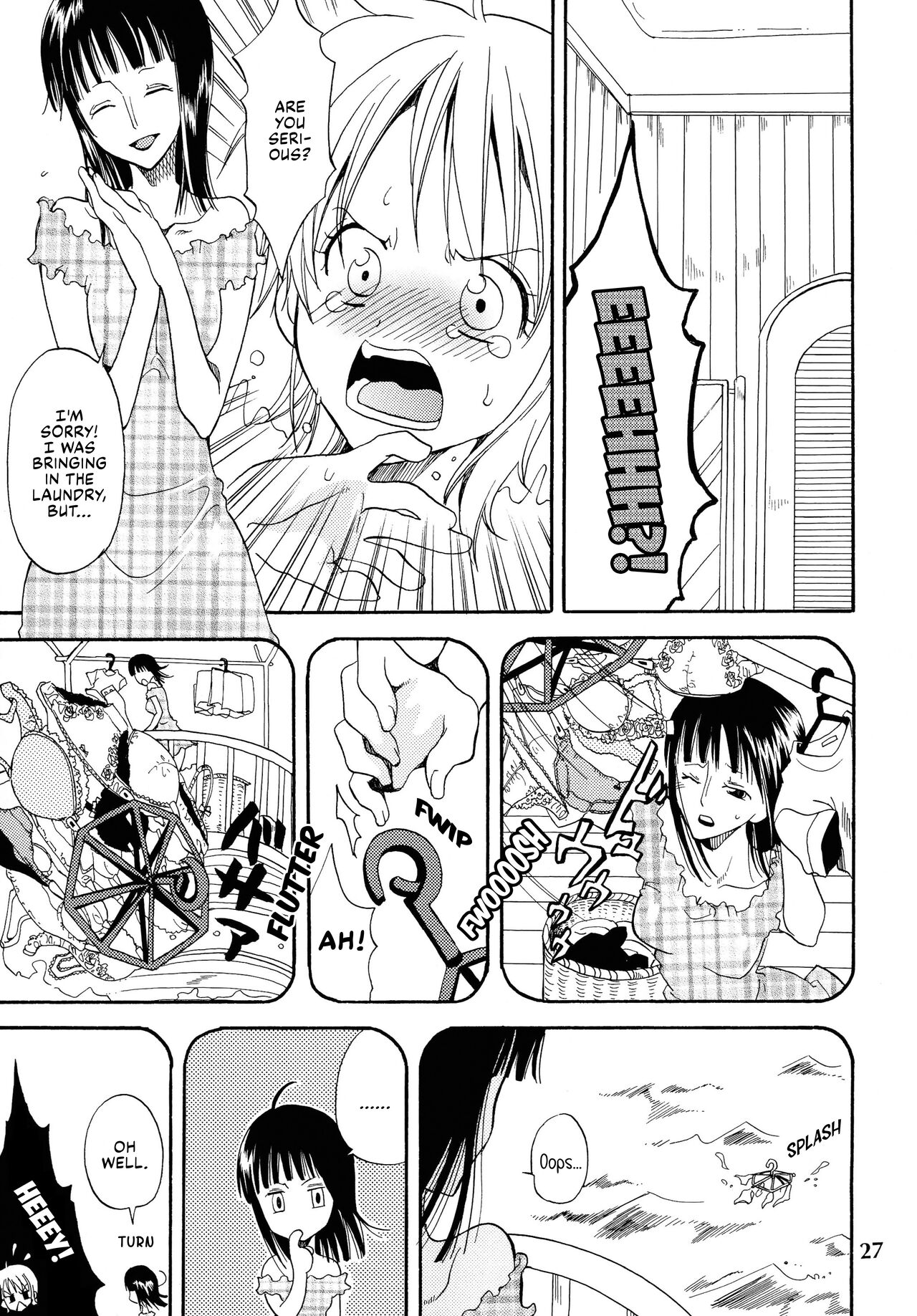 [Kurione-sha (YU-RI)] Zoro-Nami ★ Sairoku (One Piece) [Digital] [English] 이미지 번호 27