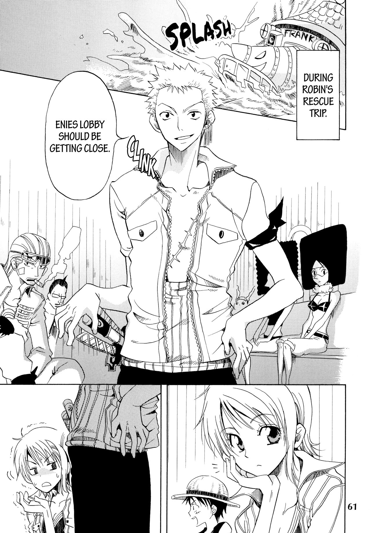 [Kurione-sha (YU-RI)] Zoro-Nami ★ Sairoku (One Piece) [Digital] [English] 이미지 번호 61