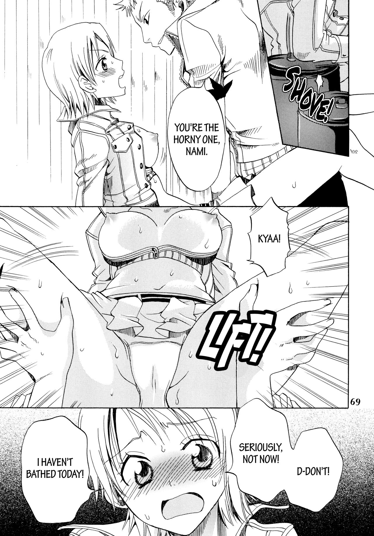 [Kurione-sha (YU-RI)] Zoro-Nami ★ Sairoku (One Piece) [Digital] [English] 이미지 번호 69