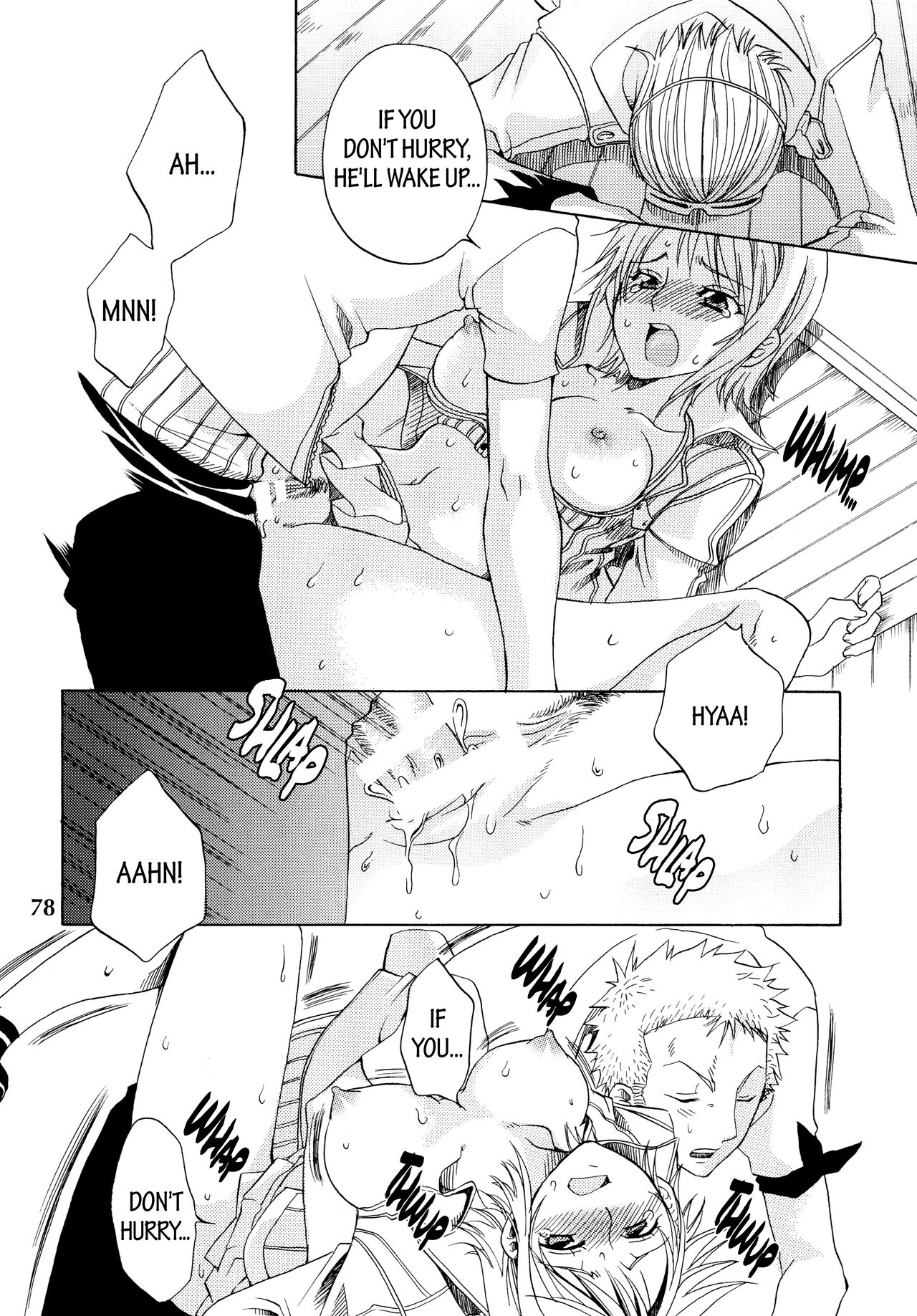 [Kurione-sha (YU-RI)] Zoro-Nami ★ Sairoku (One Piece) [Digital] [English] 이미지 번호 78