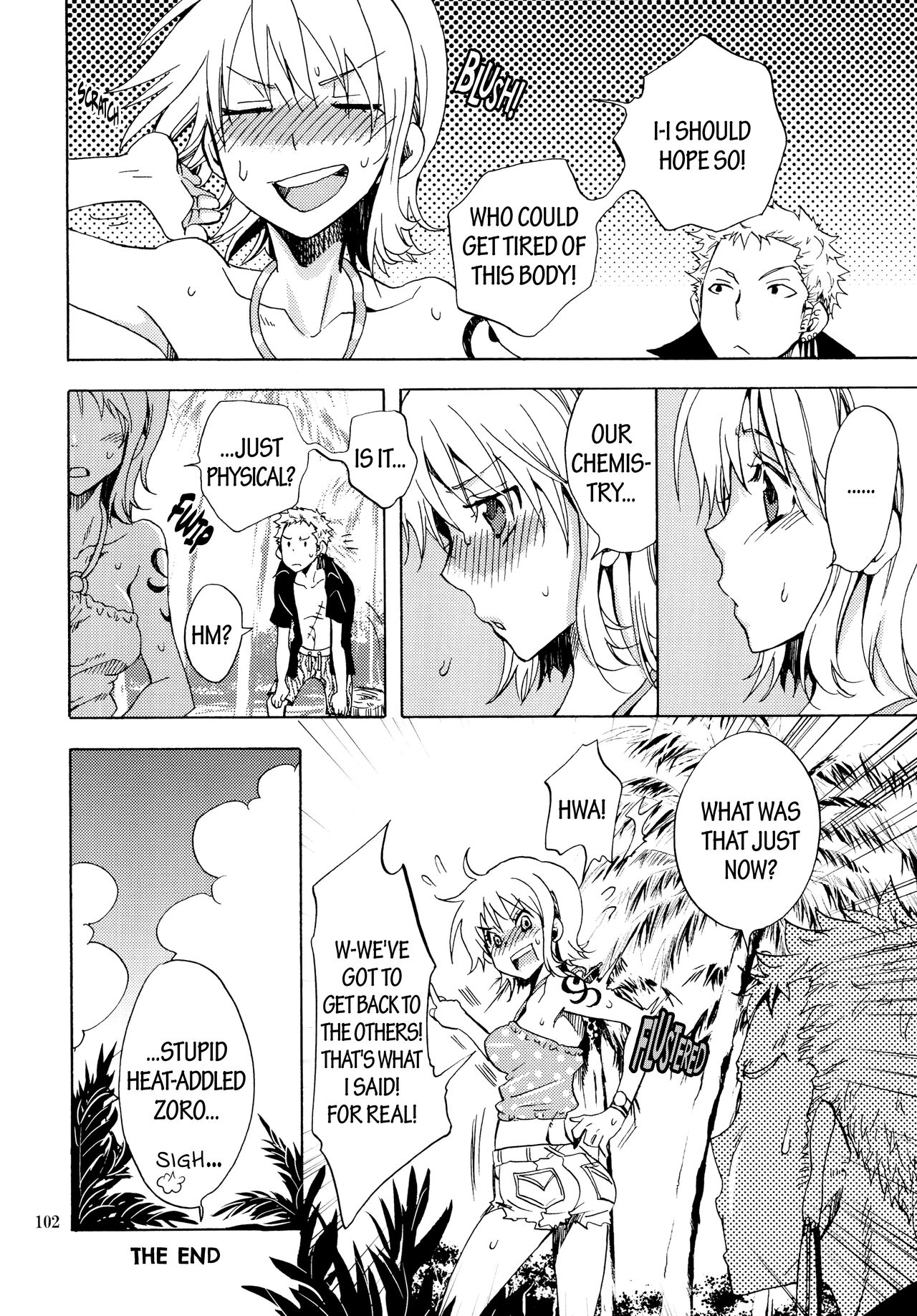 [Kurione-sha (YU-RI)] Zoro-Nami ★ Sairoku (One Piece) [Digital] [English] 이미지 번호 102