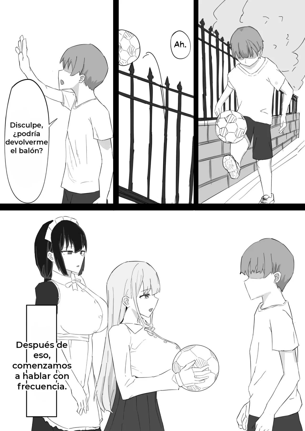 [Muripoyo] Ojou-sama to Maid o Iinazuke ni Torarete Okobore Ecchi suru Hanashi | La Historia sobre una Joven y su Sirvienta [Spanish] [Hope] imagen número 3