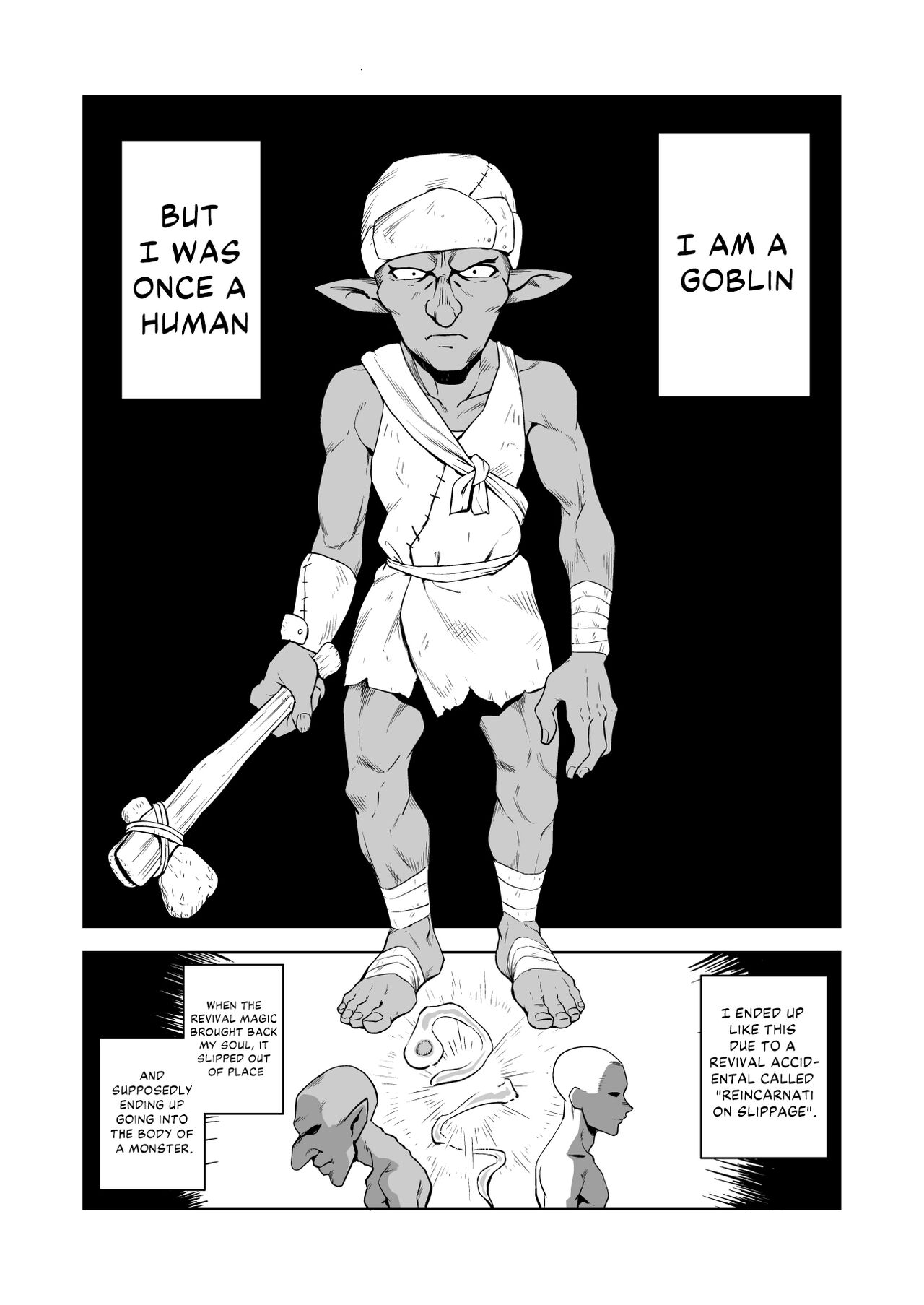 [Yamabatake (Yamabatake)] Zako-kan Nerai no Do-M Onna Kishi ga Hontou ni Goblin Dorei ni Sareru Hanashi Zenpen | The Story of How a Masochistic Female Knight Looking to Get Gangbanged by Weaklings Became a Goblin Slave for Real; Part 1 [English] 图片编号 3