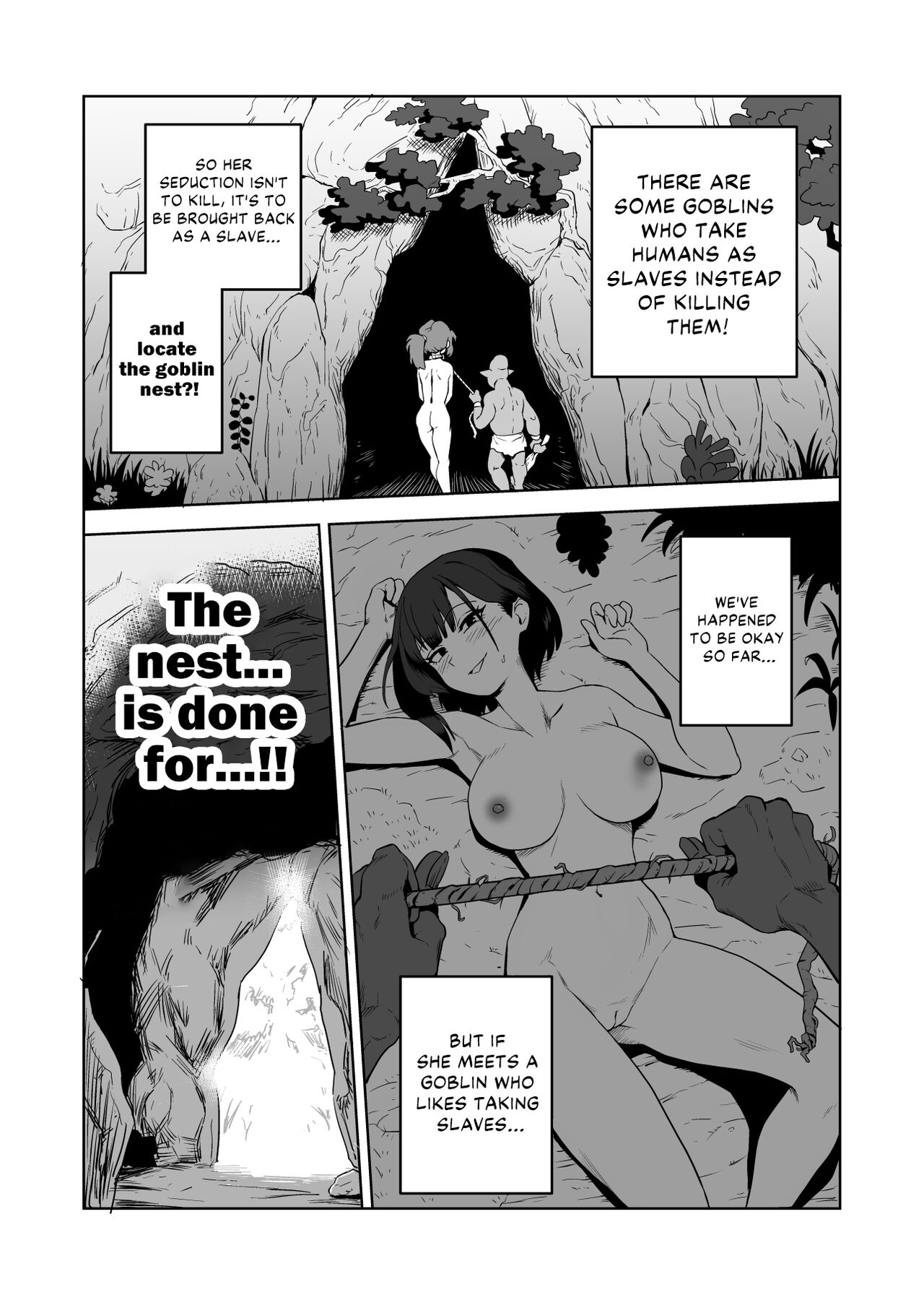 [Yamabatake (Yamabatake)] Zako-kan Nerai no Do-M Onna Kishi ga Hontou ni Goblin Dorei ni Sareru Hanashi Zenpen | The Story of How a Masochistic Female Knight Looking to Get Gangbanged by Weaklings Became a Goblin Slave for Real; Part 1 [English] 图片编号 14