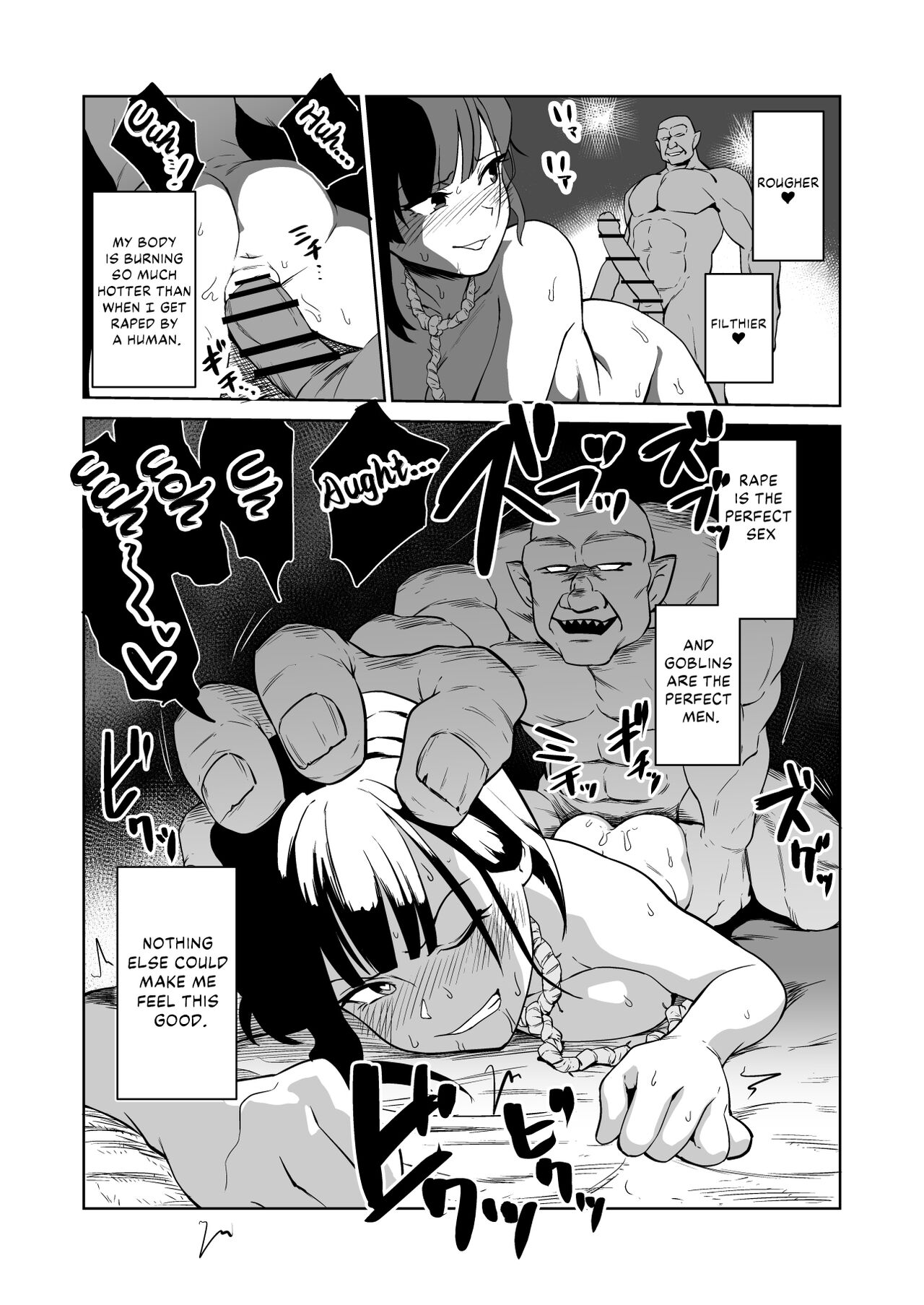[Yamabatake (Yamabatake)] Zako-kan Nerai no Do-M Onna Kishi ga Hontou ni Goblin Dorei ni Sareru Hanashi Zenpen | The Story of How a Masochistic Female Knight Looking to Get Gangbanged by Weaklings Became a Goblin Slave for Real; Part 1 [English] 图片编号 29