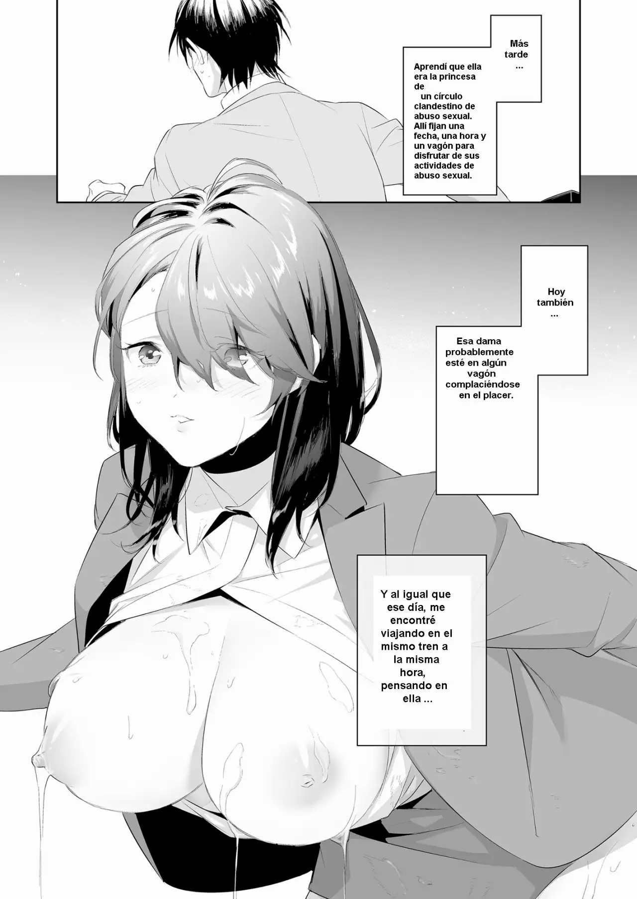 [Hantenshite Kaiten (Tsuko)] Chikan Circle no Hime | Princess of the Molesting Circle  [Spanish] Bildnummer 31