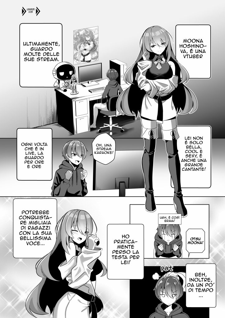 [Raikko9] THE YOU ONLY I KNOW | Mia Sorella è una Idol (Moona Hoshinova) [Italian] Bildnummer 2