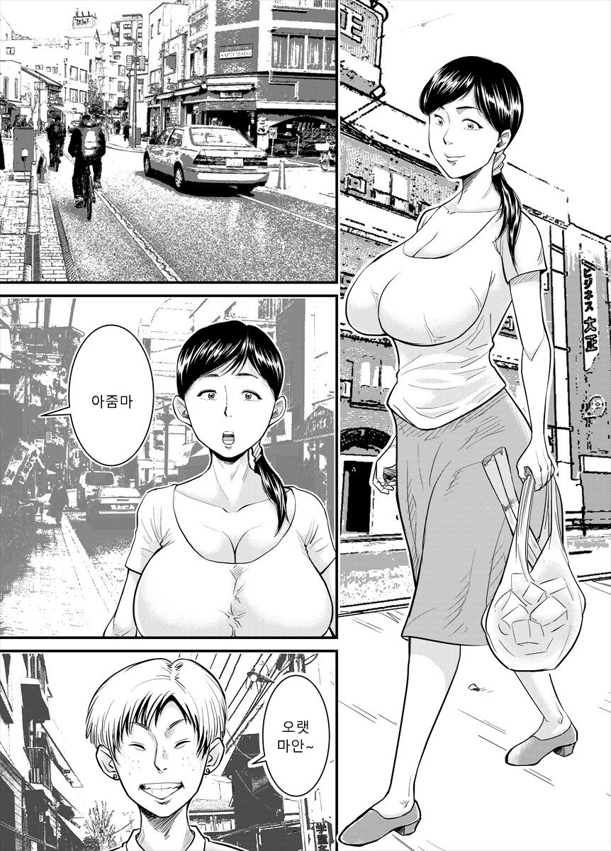 [Nobishiro] Jimi na Oba-san ga... | 수수한 아줌마가 [Korean] изображение № 1