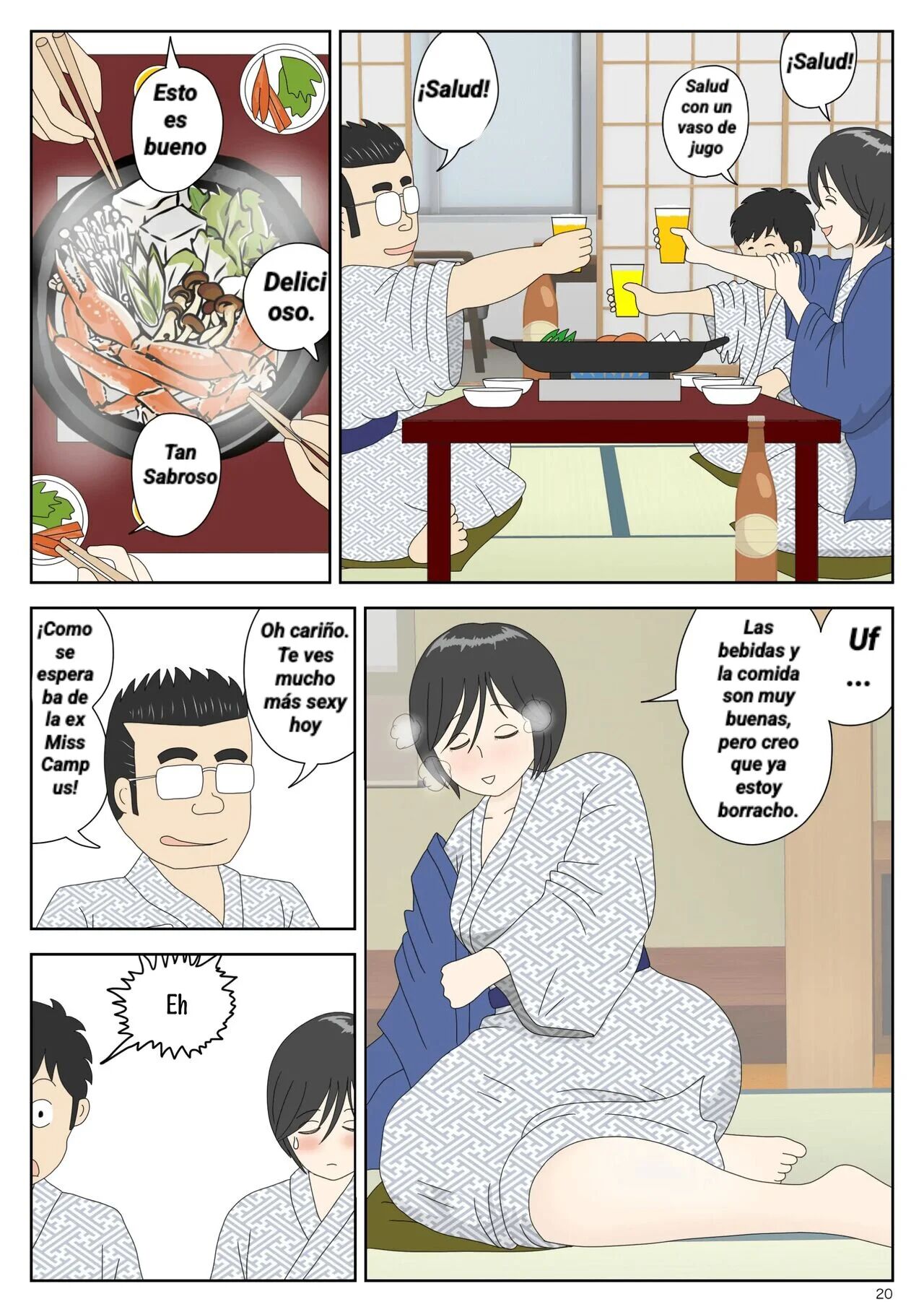 [Mizuarai no kai] Onaneta Kaa-san 2 | Mamá es mi material para masturbación 2 [Spanish] [Chompita] изображение № 20