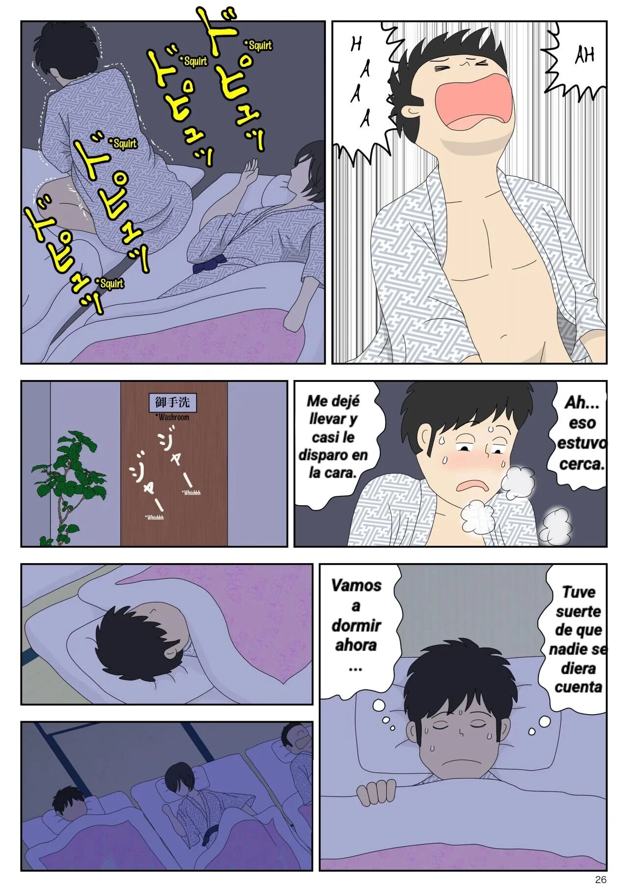 [Mizuarai no kai] Onaneta Kaa-san 2 | Mamá es mi material para masturbación 2 [Spanish] [Chompita] изображение № 26