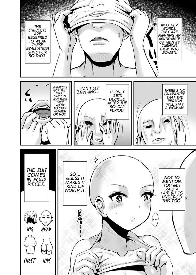 [Marneko] ~TS Natsuyasumi~  Joshi Tekisei Hyouka Suit  | TS Summer Break #1 Girl Aptitude Evaluation Suit [English] [GTF] [Digital] image number 3