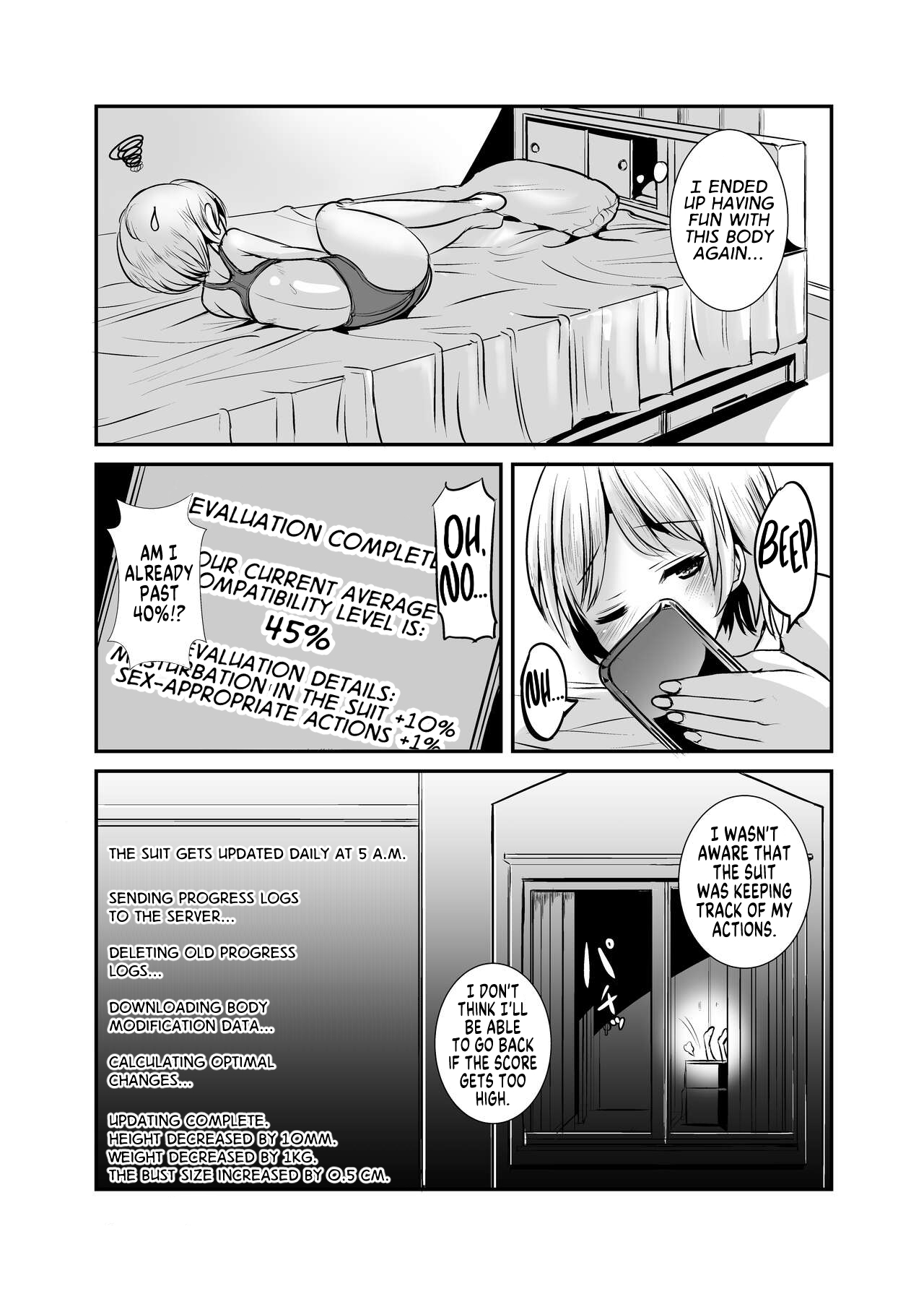 [Marneko] ~TS Natsuyasumi~  Joshi Tekisei Hyouka Suit  | TS Summer Break #1 Girl Aptitude Evaluation Suit [English] [GTF] [Digital] image number 17