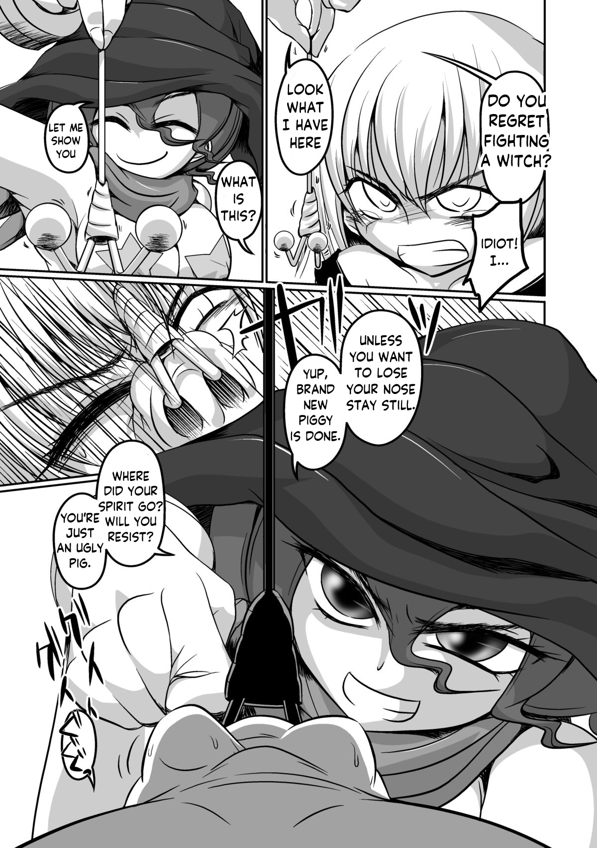 [Shinmichikai (Rough Kitsu)] Majo no Oshioki [English] [NyaaTranslate] [Digital] imagen número 9