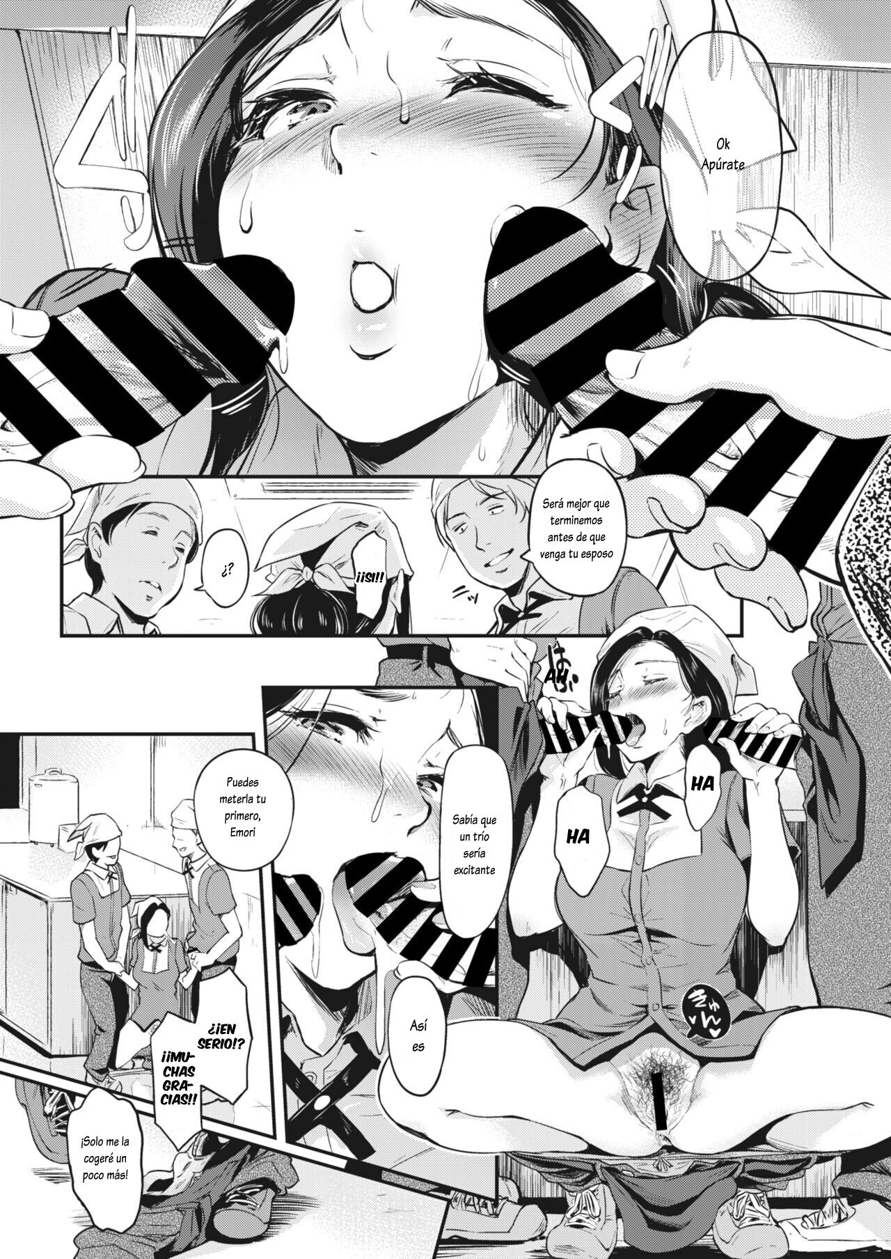 [Hiroshiki] Hitozuma Yareru, Oishii Beit (COMIC HOTMiLK Koime Vol. 43) [Spanish] [Lovely Diablesse Scan] [Digital] image number 11