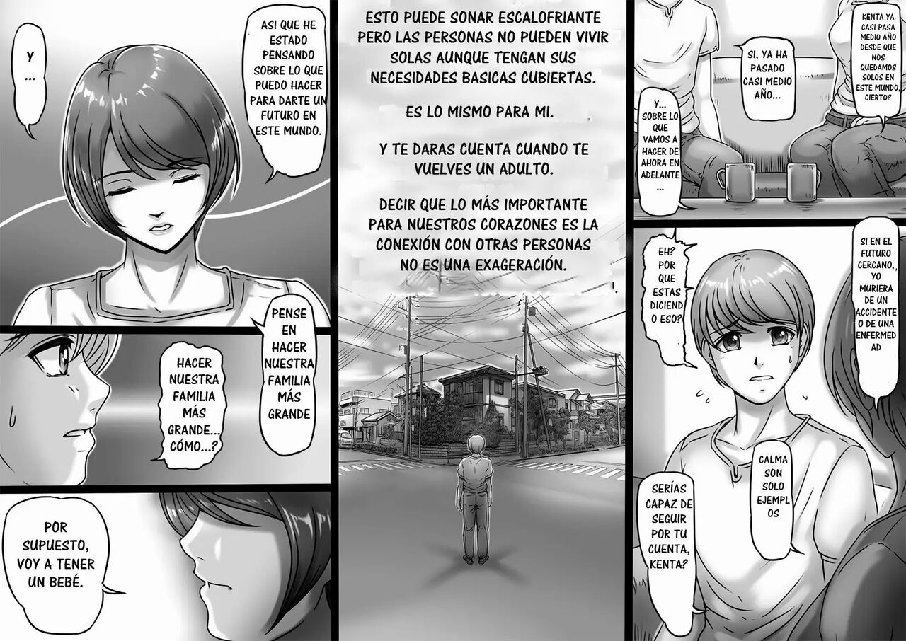 [Lemon Cake (Lemon Keiki)] Okaa-san shika Inai Machi  [Spanish] image number 4